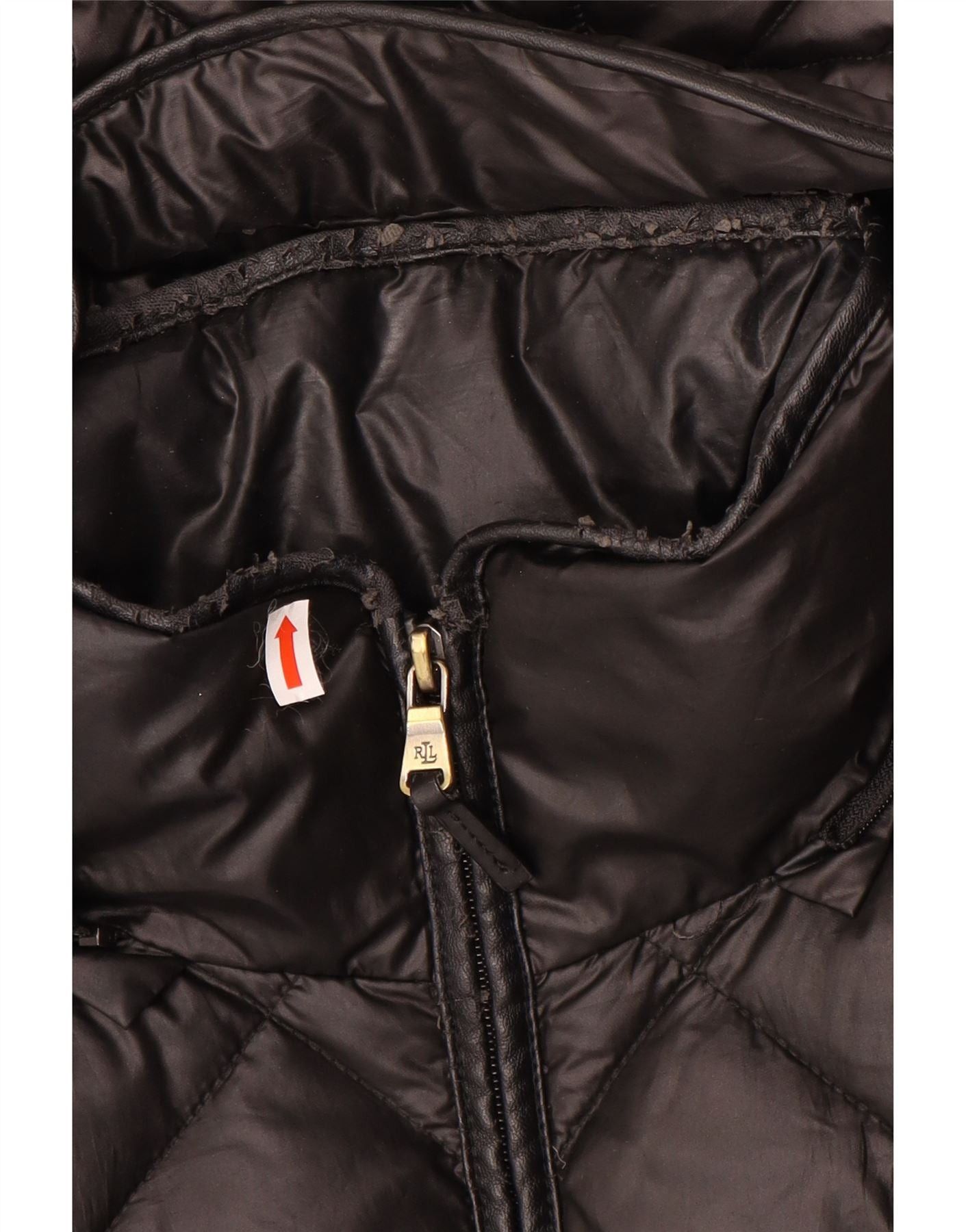 Ralph Lauren Womens Hooded Padded Jacket UK 10 Small Black Polyester Size S / US 4 / IT 40 - 3 Thumbnail