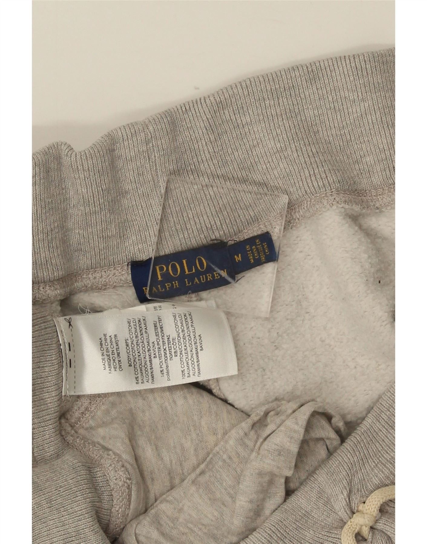 Polo Ralph Lauren Mens Tracksuit Trousers Joggers Medium Grey Flecked Size US 32 / EU 48 - 6 Thumbnail