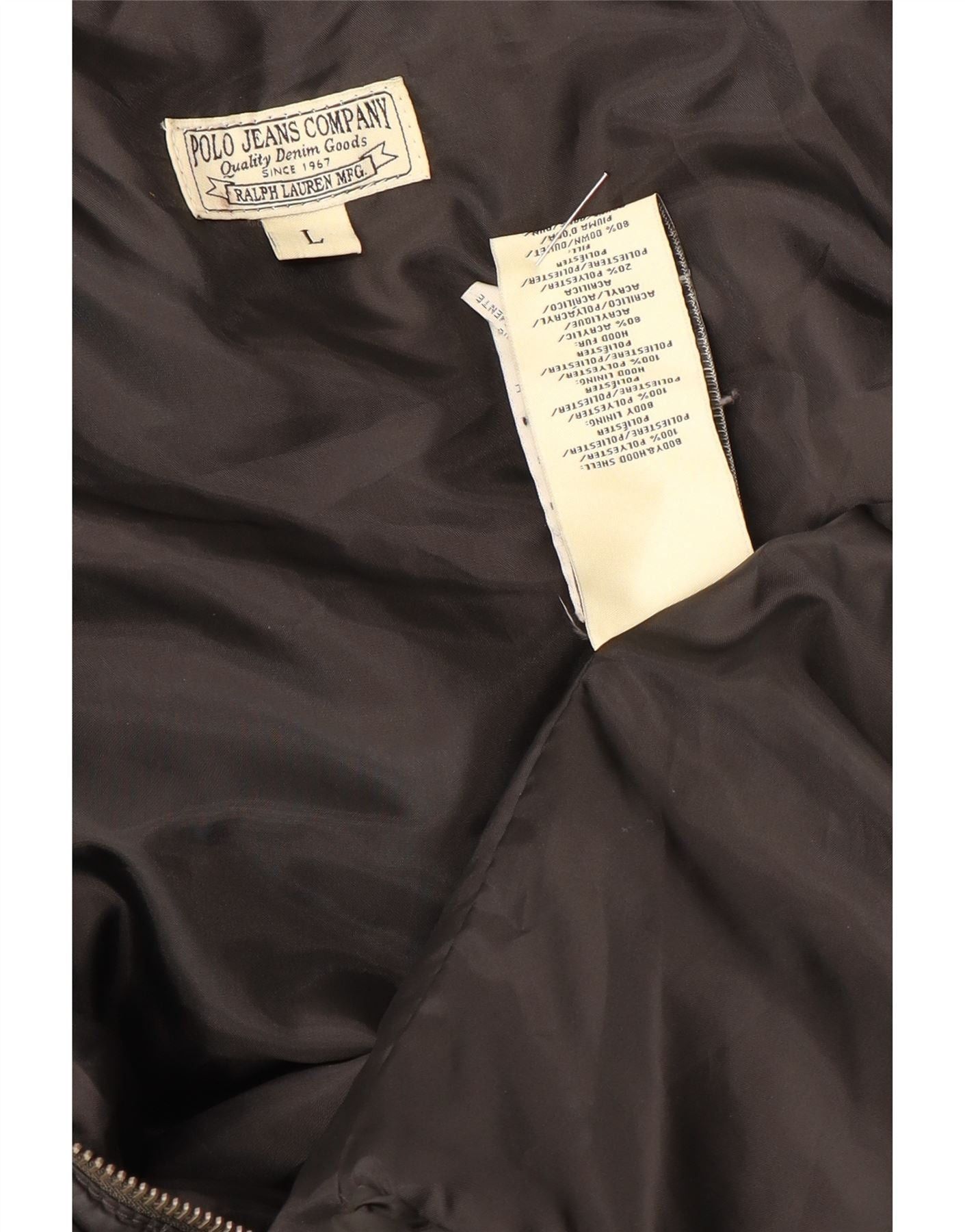 Ralph Lauren Womens Padded Jacket UK 14 Large Black Polyester Size S / US 4 / IT 40 - 4 Thumbnail