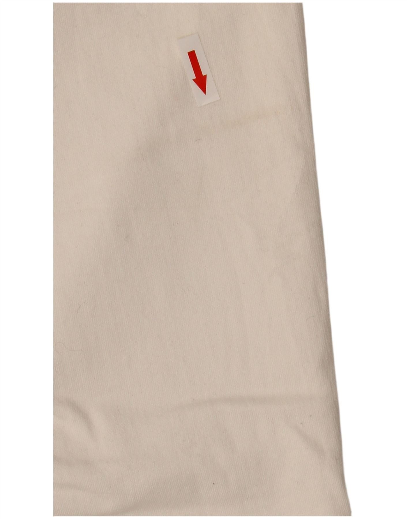 Polo Ralph Lauren Womens Skinny Jeans W29 L29 White Cotton Size 29" - 3 Thumbnail