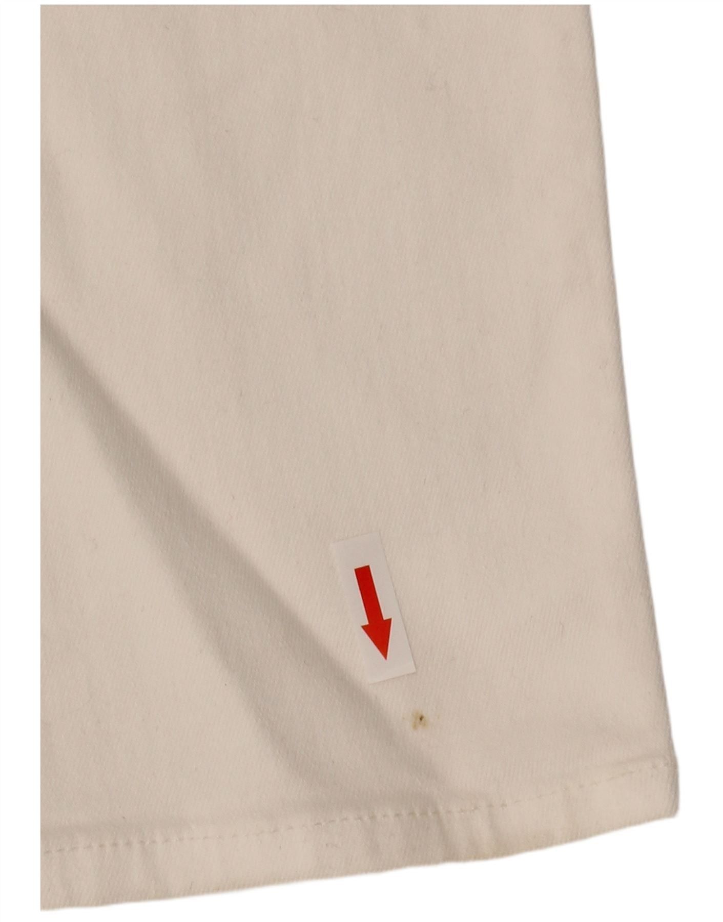 Polo Ralph Lauren Womens Skinny Jeans W29 L29 White Cotton Size 29" - 4 Thumbnail