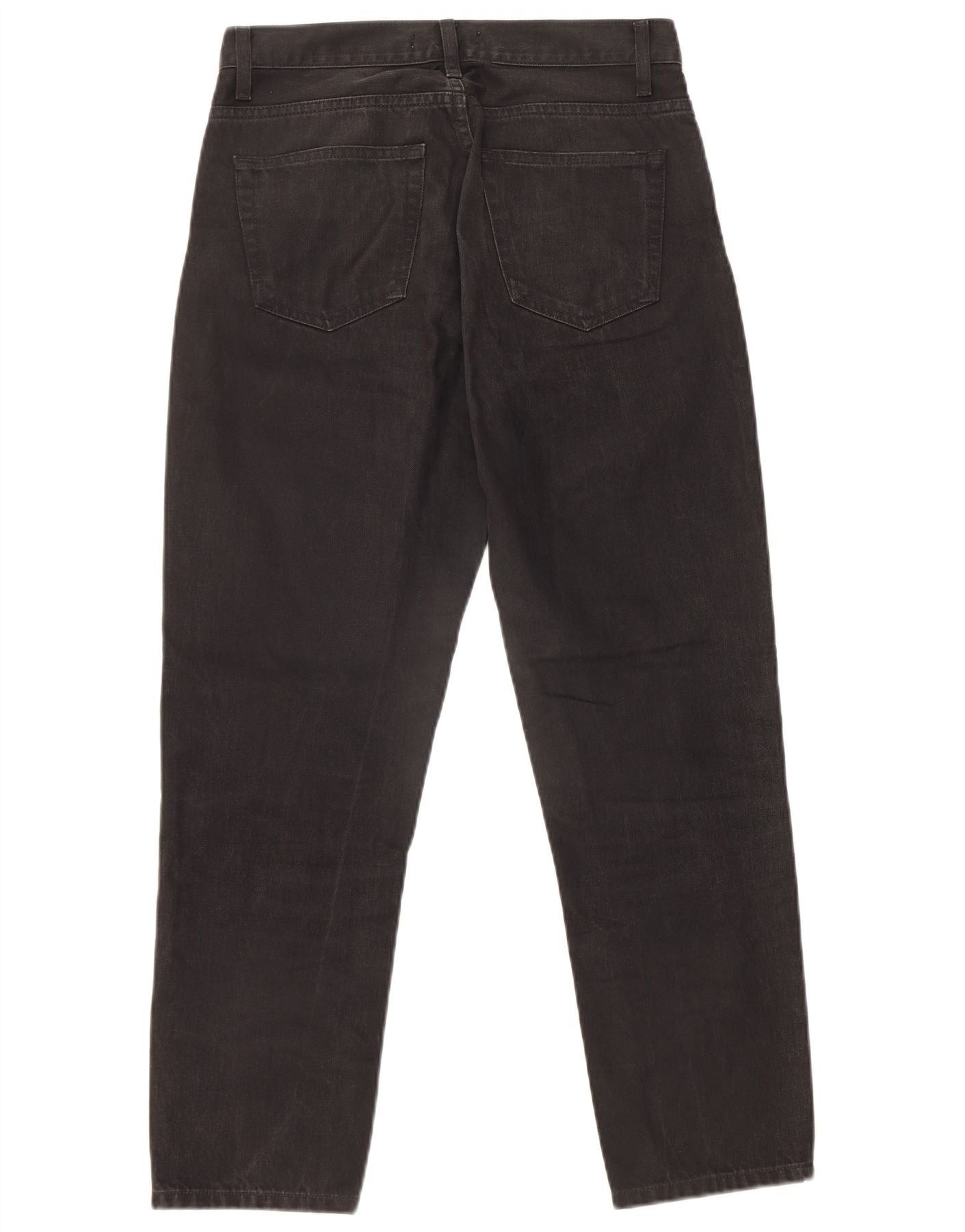 Carhartt Womens Slim Tapered Jeans W27 L26 Black Cotton Size 42" / US 20 - 2 Thumbnail