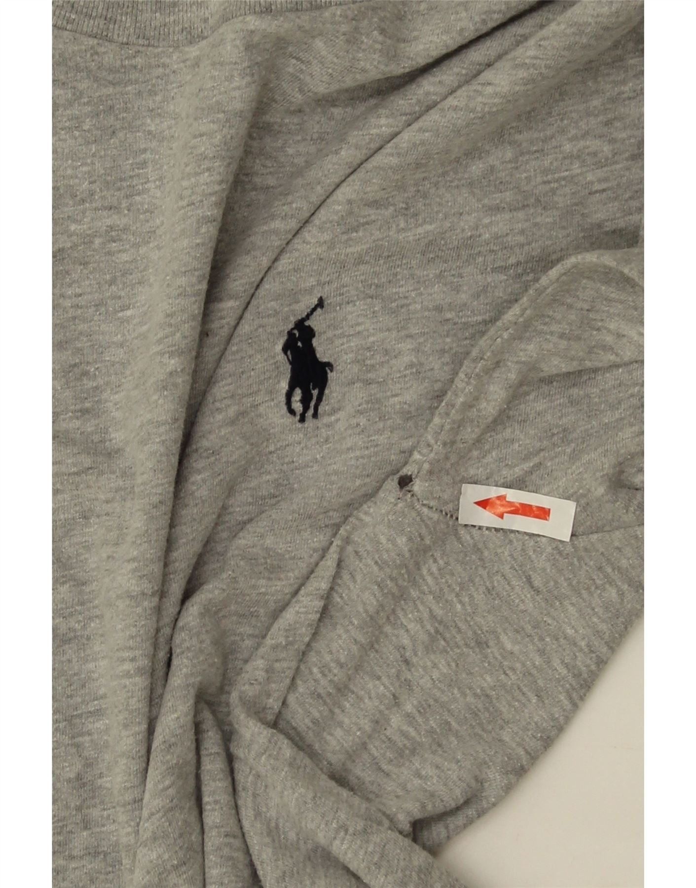 Polo Ralph Lauren Mens Top Long Sleeve Small Grey Flecked Cotton Size US L / EU 52-54 / 3 - 3 Thumbnail
