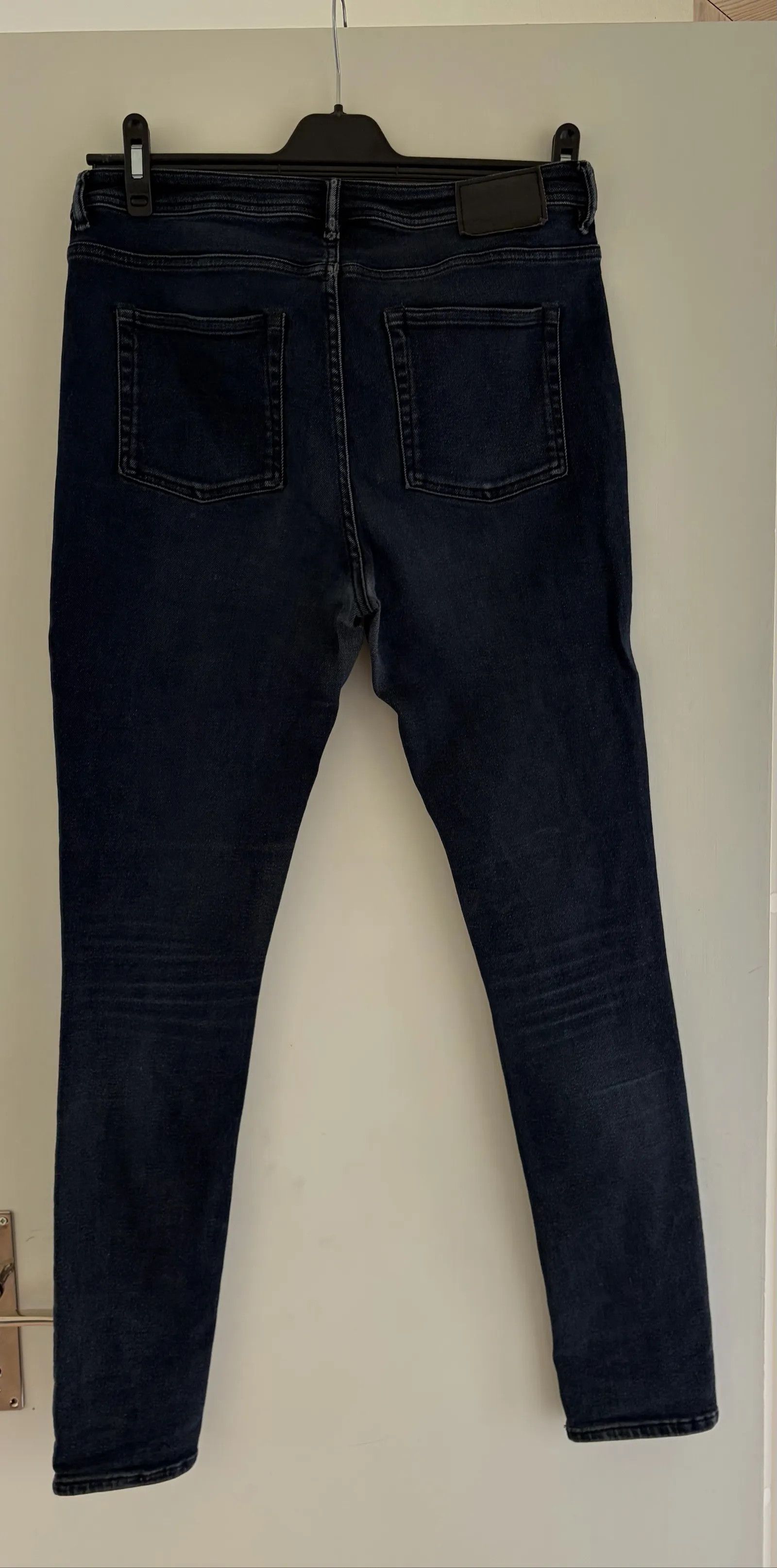 Acne Studios Acne Studios Peg BlueBlack Jeans Size 32" / US 10 / IT 46 - 4 Thumbnail