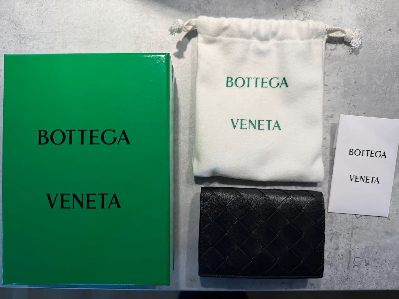 Bottega Veneta Bottega Veneta Intrecciato Business Card Case Wallet Size ONE SIZE - 5 Thumbnail