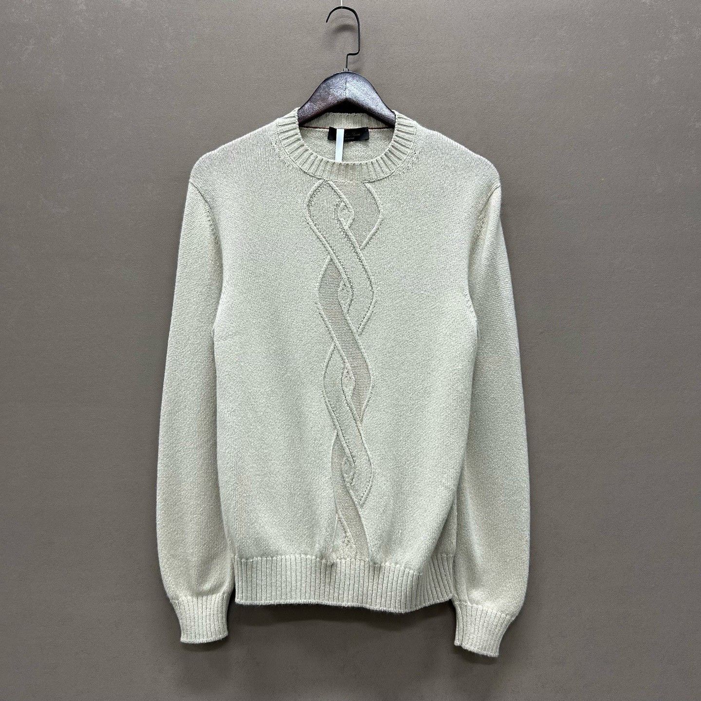 Loro Piana Loro Piana Cable Knit Cashmere Sweater Size M Size US M / EU 48-50 / 2 - 2 Thumbnail