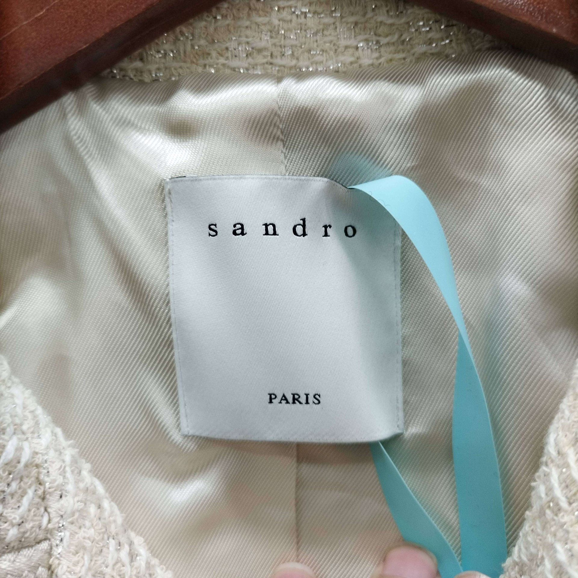 Sandro Sandro Tweed Jacket Size 34 Size XS / US 0-2 / IT 36-38 - 4 Thumbnail