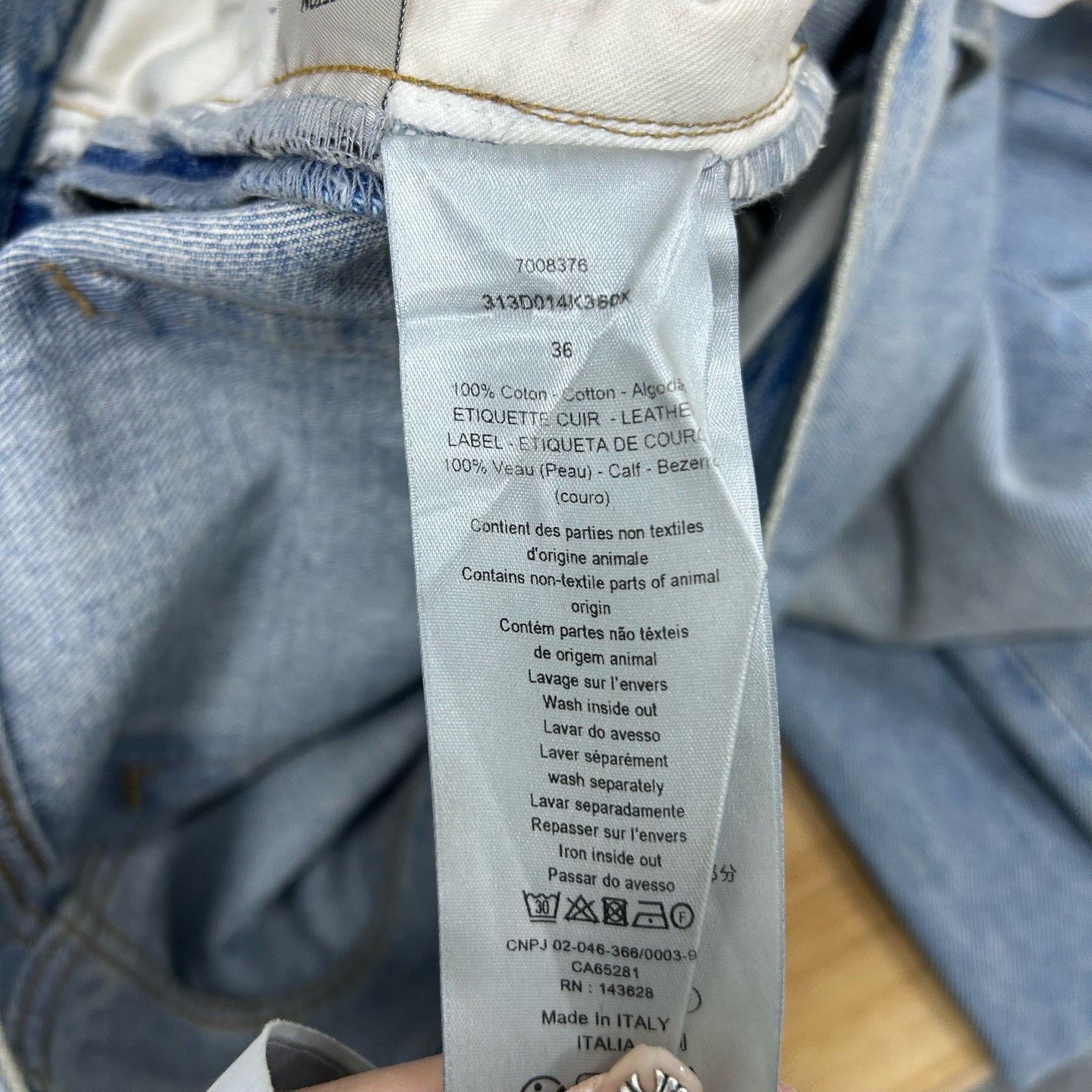 Dior Dior Logo Patch Denim Jeans Size 36 Size US 36 / EU 52 - 5 Thumbnail