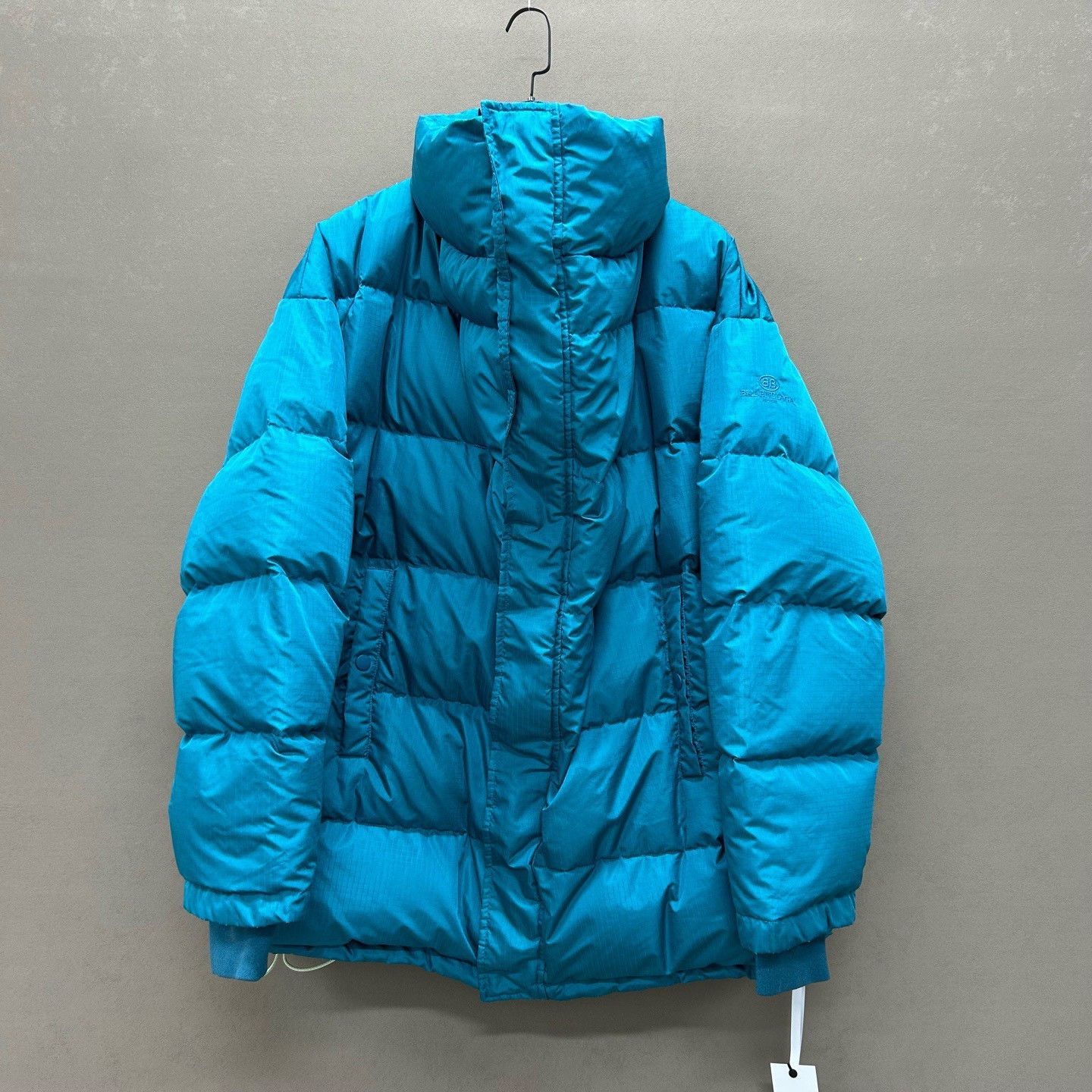 Balenciaga Balenciaga Blue Logo Puffer Jacket Size 46 Size US S / EU 44-46 / 1 - 2 Thumbnail
