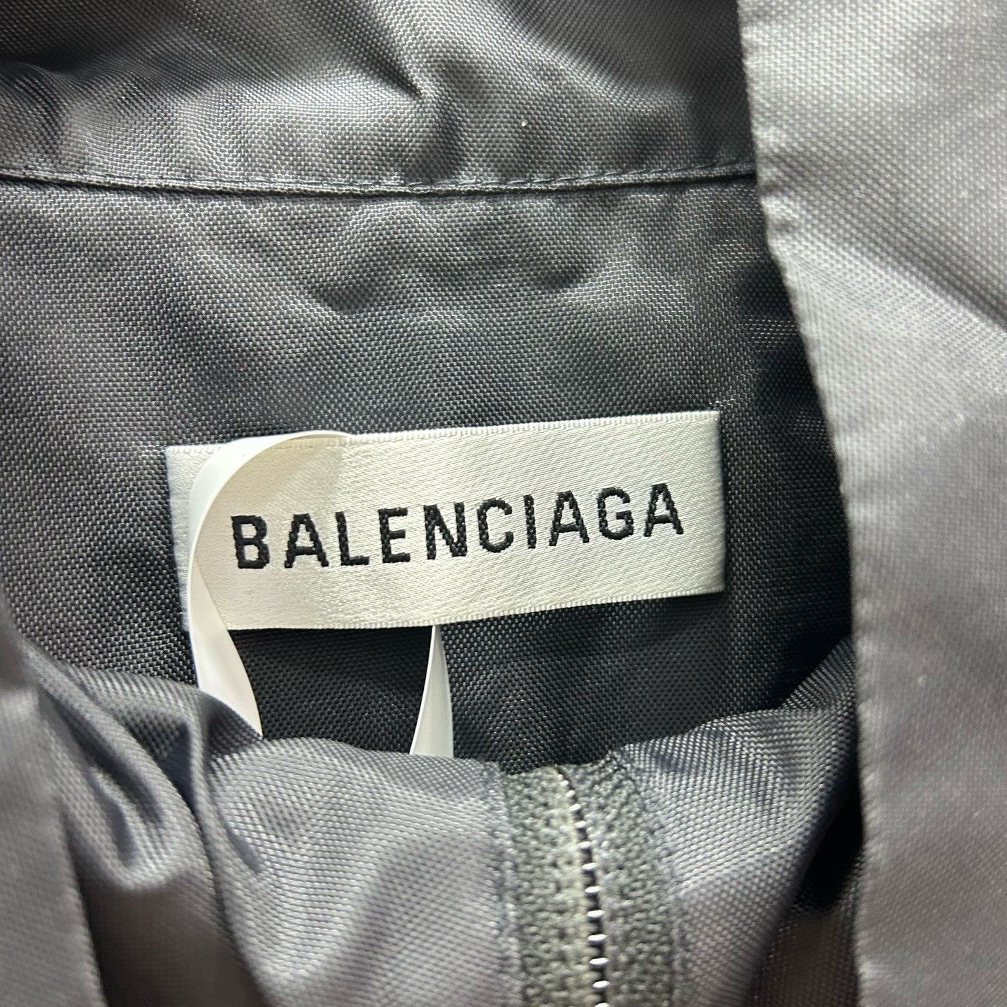 Balenciaga Balenciaga Logo Windbreaker Jacket Size 38 Size S / US 4 / IT 40 - 4 Thumbnail