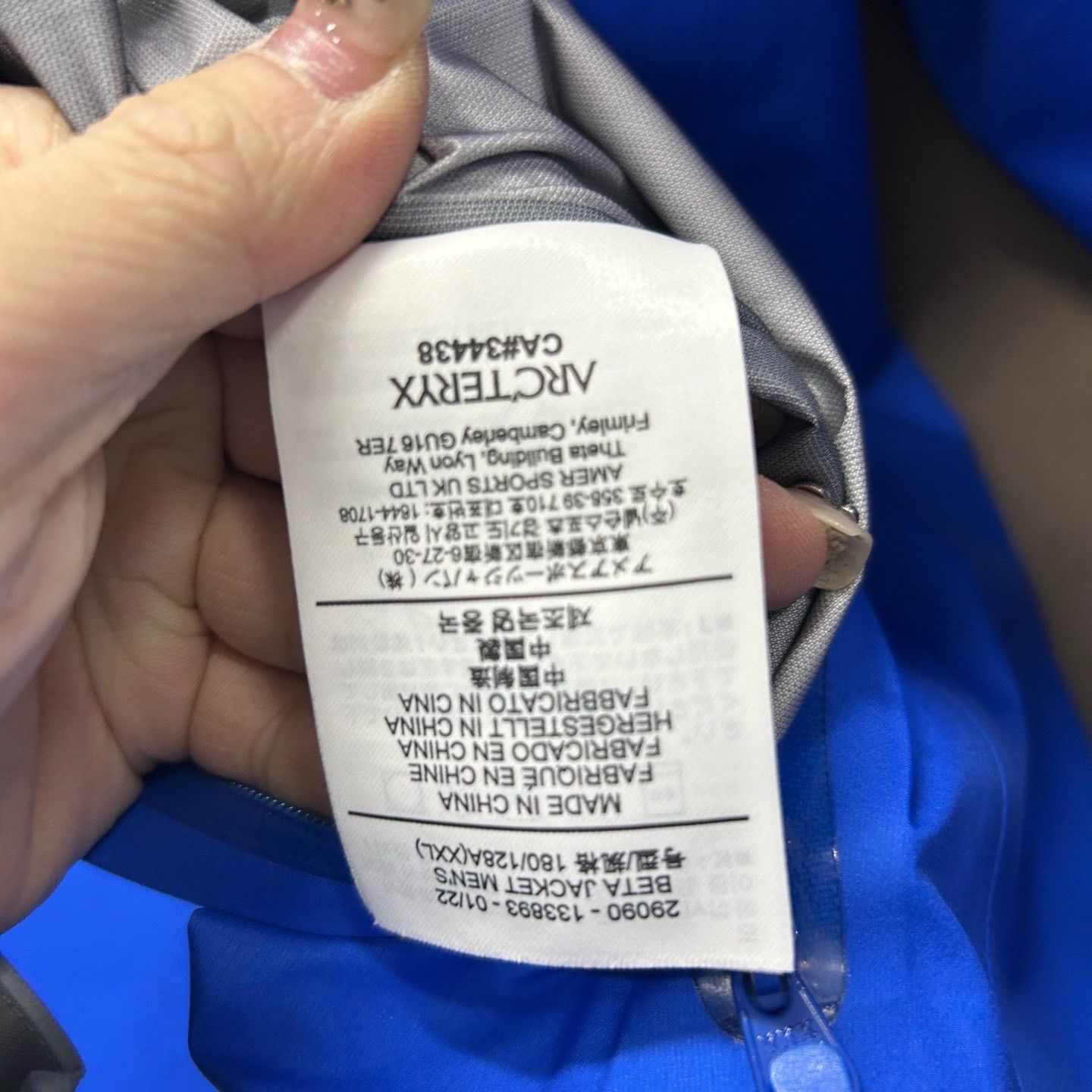 Arc'teryx Arc'teryx Gore-Tex Beta Jacket XXL Size US XXL / EU 58 / 5 - 6 Thumbnail