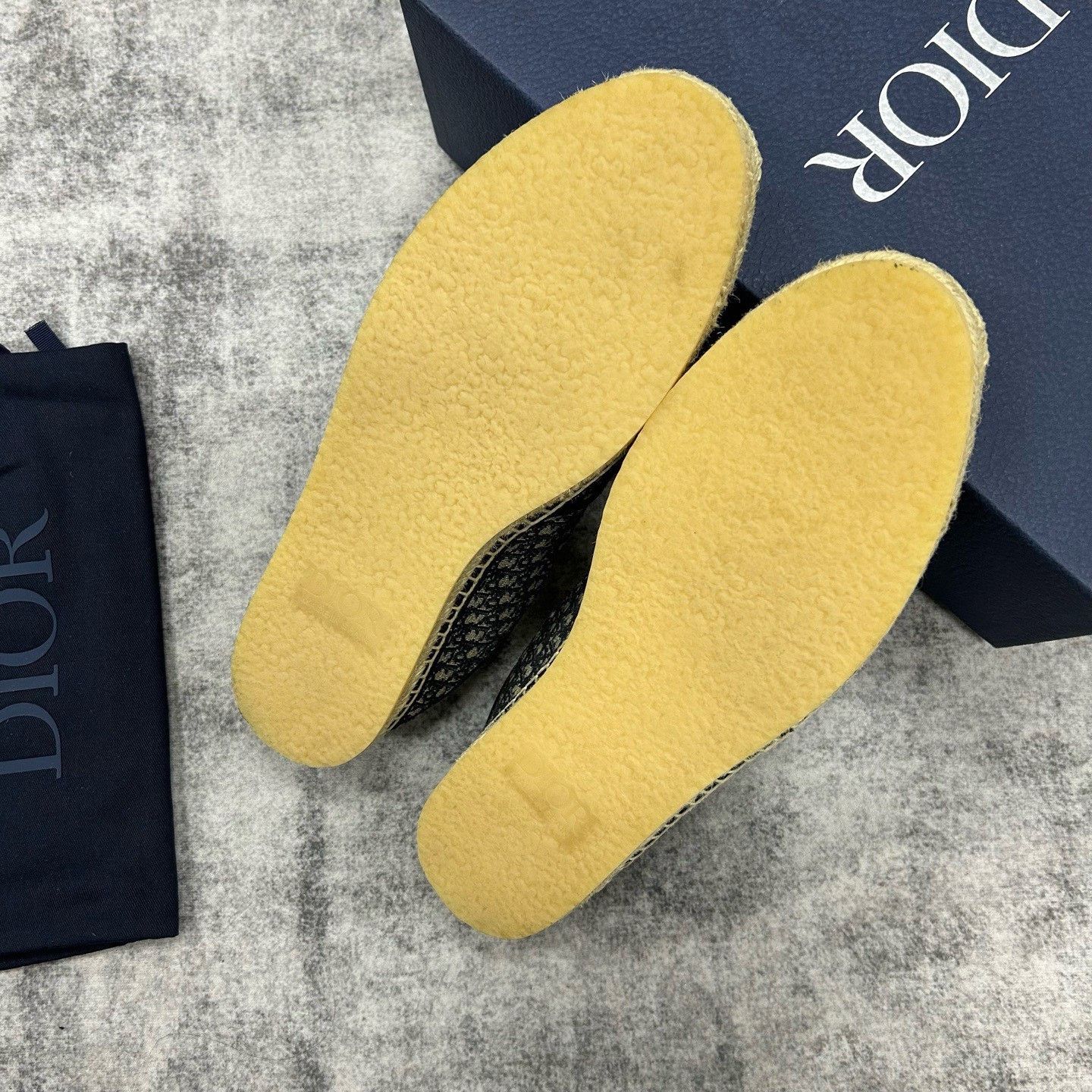 Dior Dior Oblique Canvas Espadrilles Size 12 Size US 12 / EU 45 - 7 Thumbnail