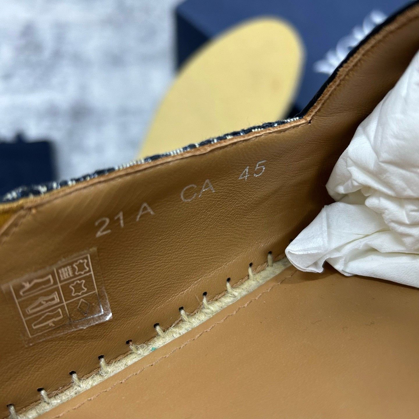 Dior Dior Oblique Canvas Espadrilles Size 12 Size US 12 / EU 45 - 8 Thumbnail