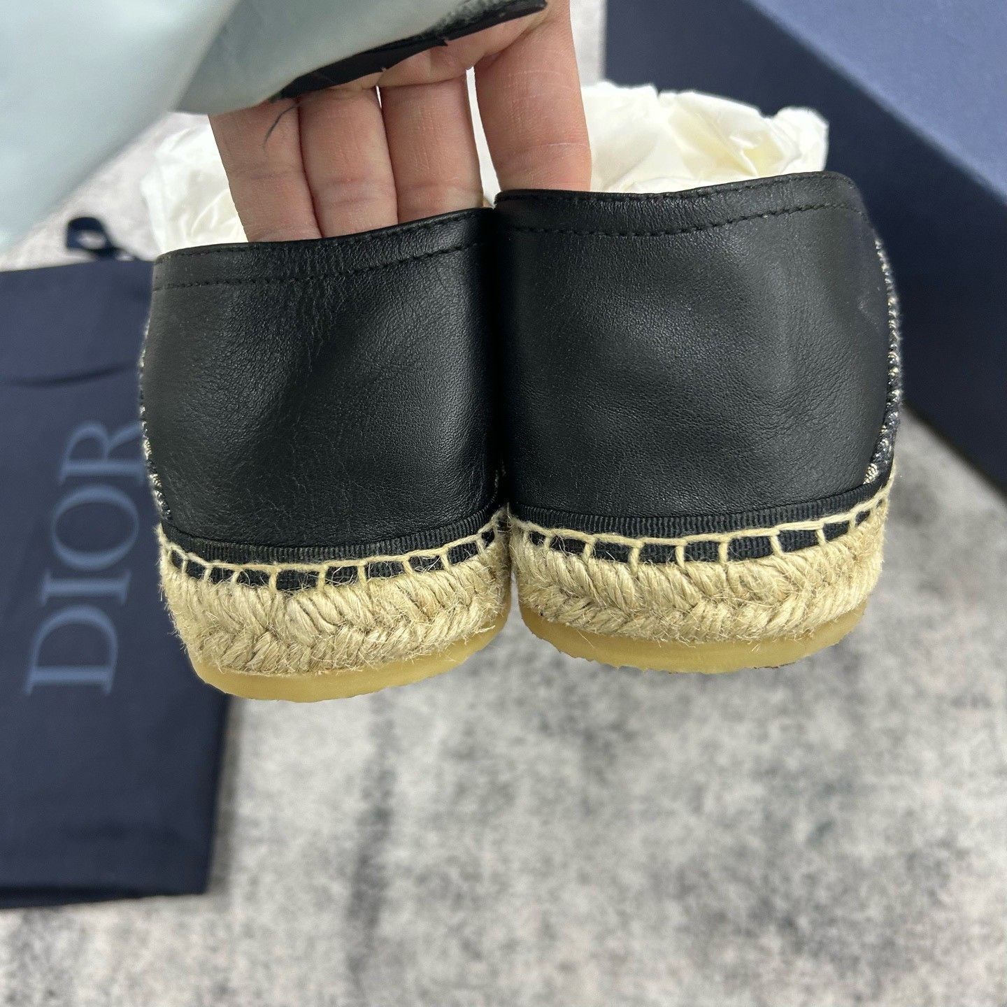 Dior Dior Oblique Canvas Espadrilles Size 12 Size US 12 / EU 45 - 6 Thumbnail