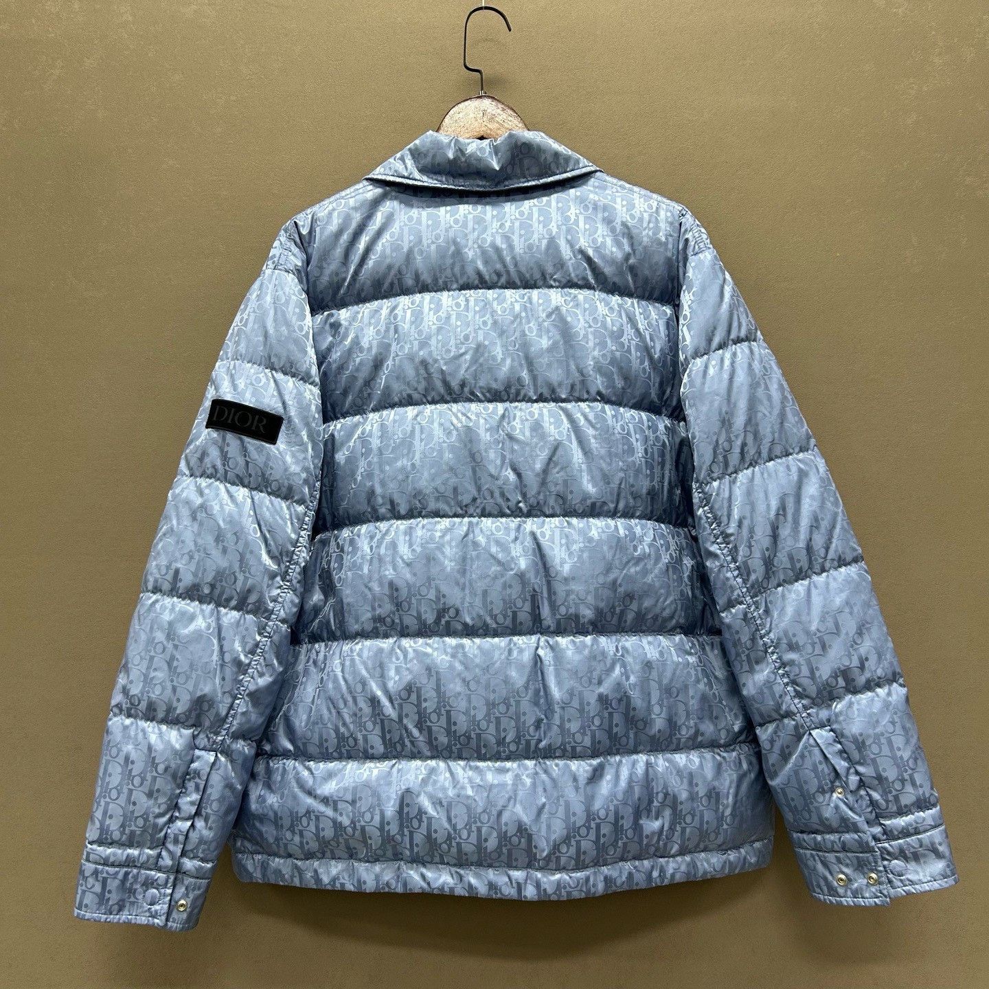 Dior Dior Oblique Down Puffer Jacket Size 54 Size US L / EU 52-54 / 3 - 3 Thumbnail