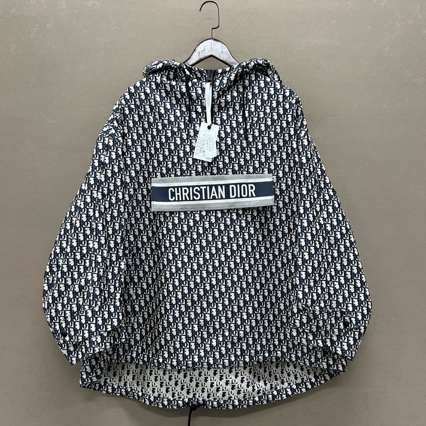 Dior Dior Oblique Pattern Windbreaker Jacket Size XS Size US XS / EU 42 / 0 - 2 Thumbnail