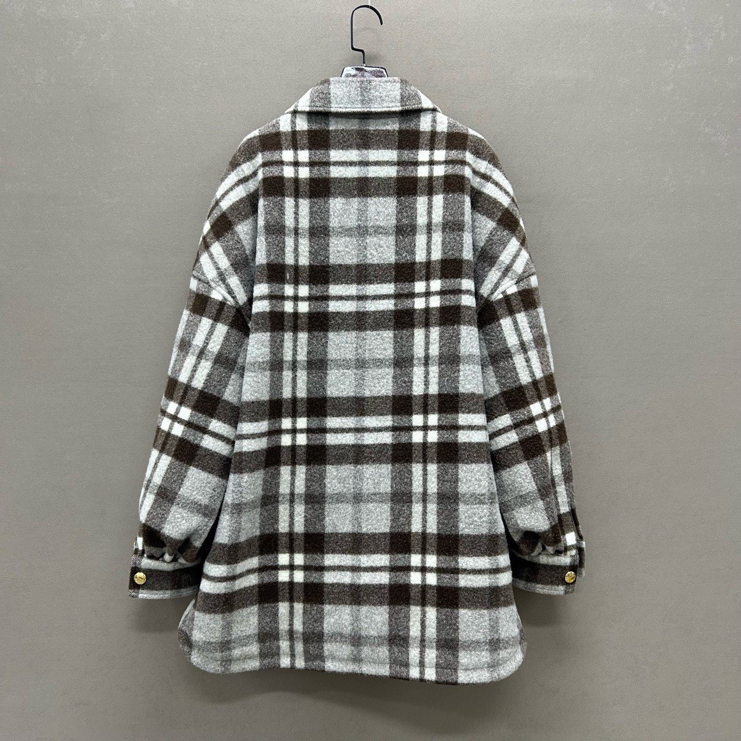 Celine CELINE Plaid Shirt Jacket Size 34 Size XS / US 0-2 / IT 36-38 - 3 Thumbnail