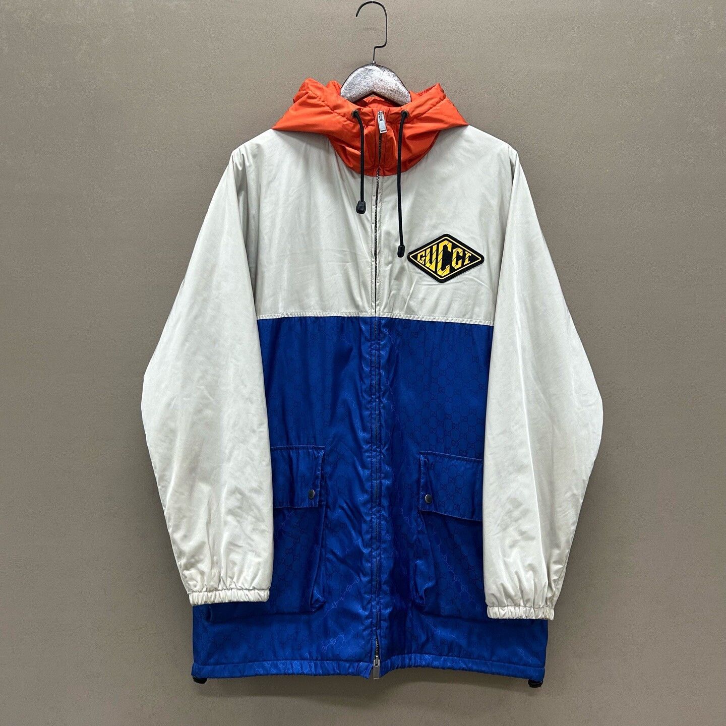 Gucci Gucci Logo Patch Hooded Jacket Size M Size US M / EU 48-50 / 2 - 2 Thumbnail