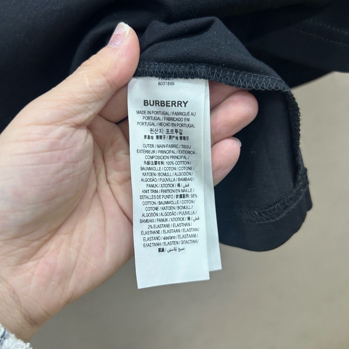 Burberry Burberry TB Logo T-Shirt Size XL Size US XL / EU 56 / 4 - 5 Thumbnail