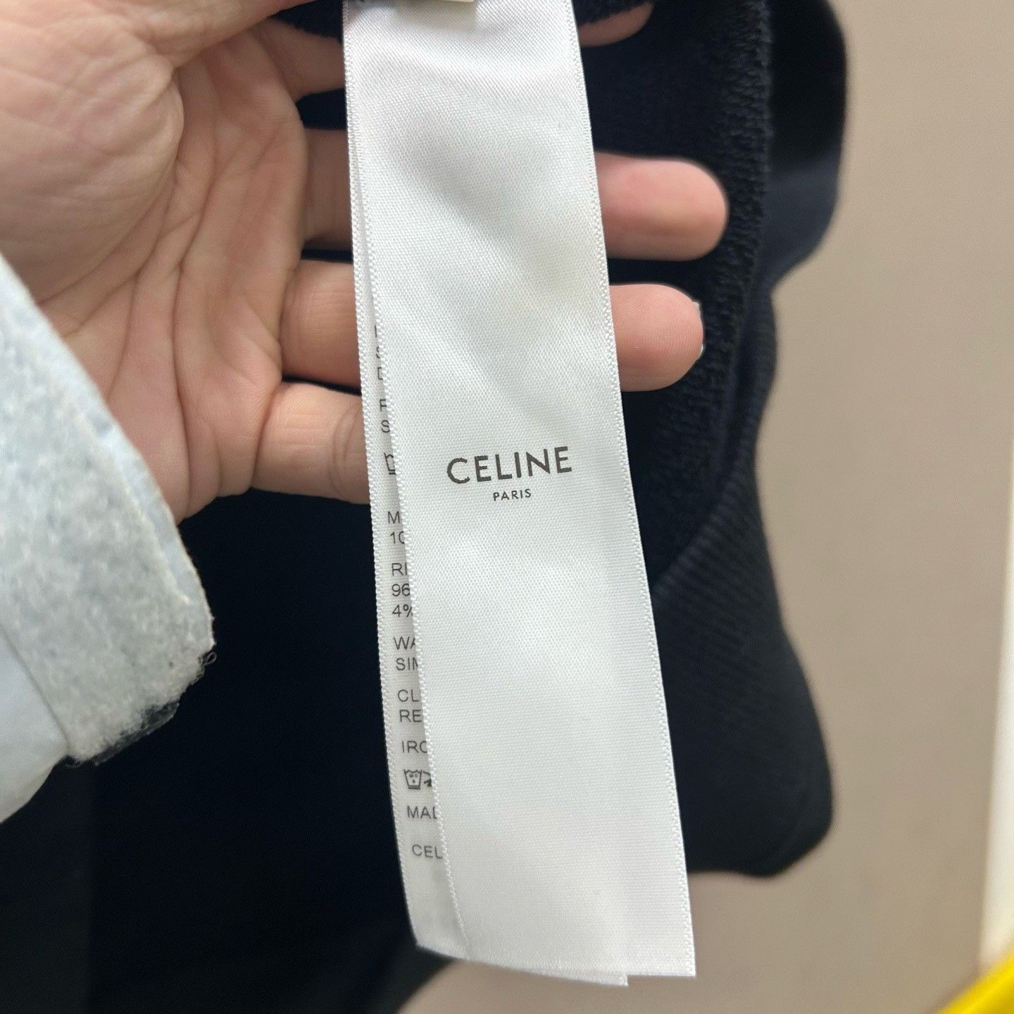 Celine Celine Logo Back Cardigan Size M Size US M / EU 48-50 / 2 - 5 Thumbnail