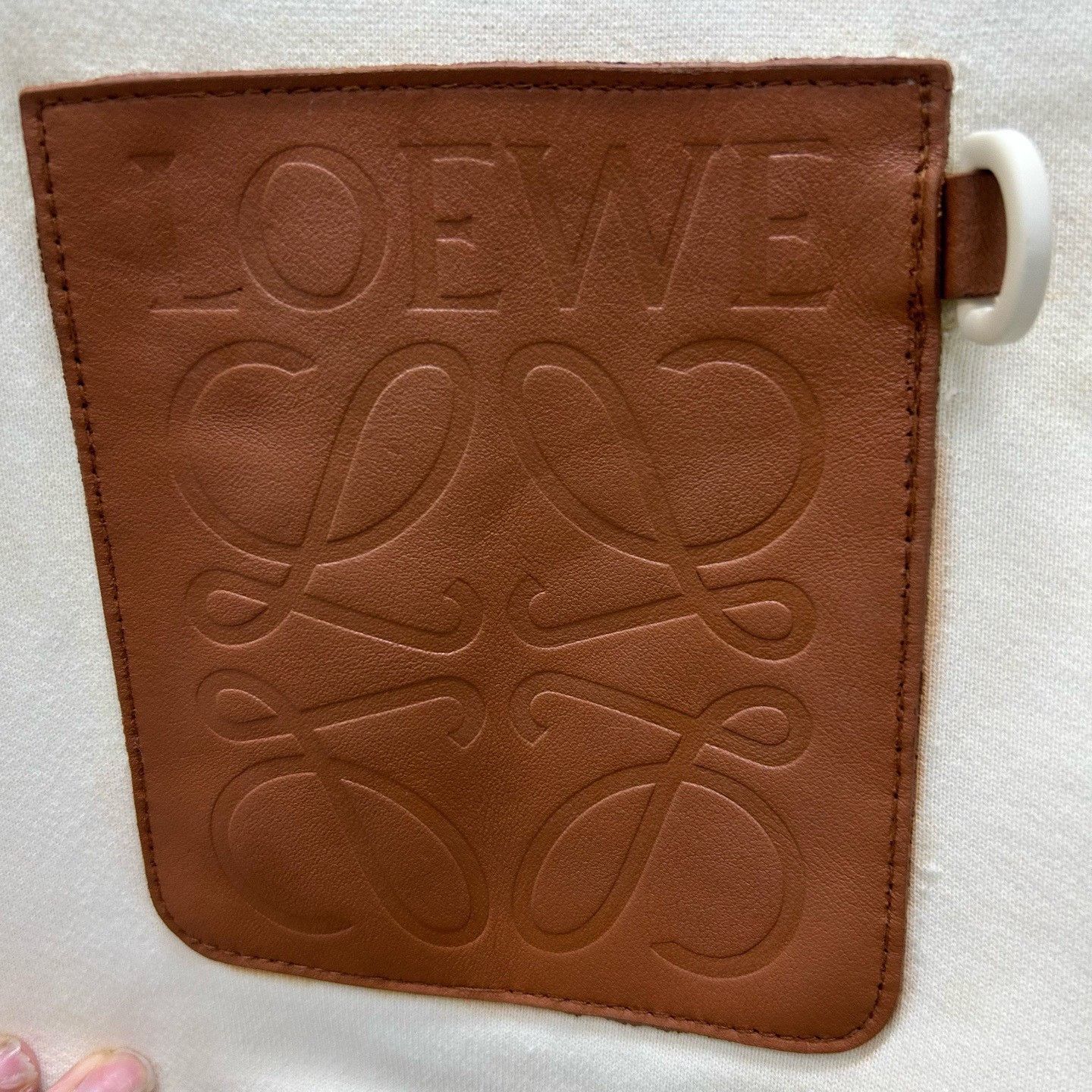 Loewe Loewe Leather Pocket Hoodie Size S Size US S / EU 44-46 / 1 - 4 Thumbnail