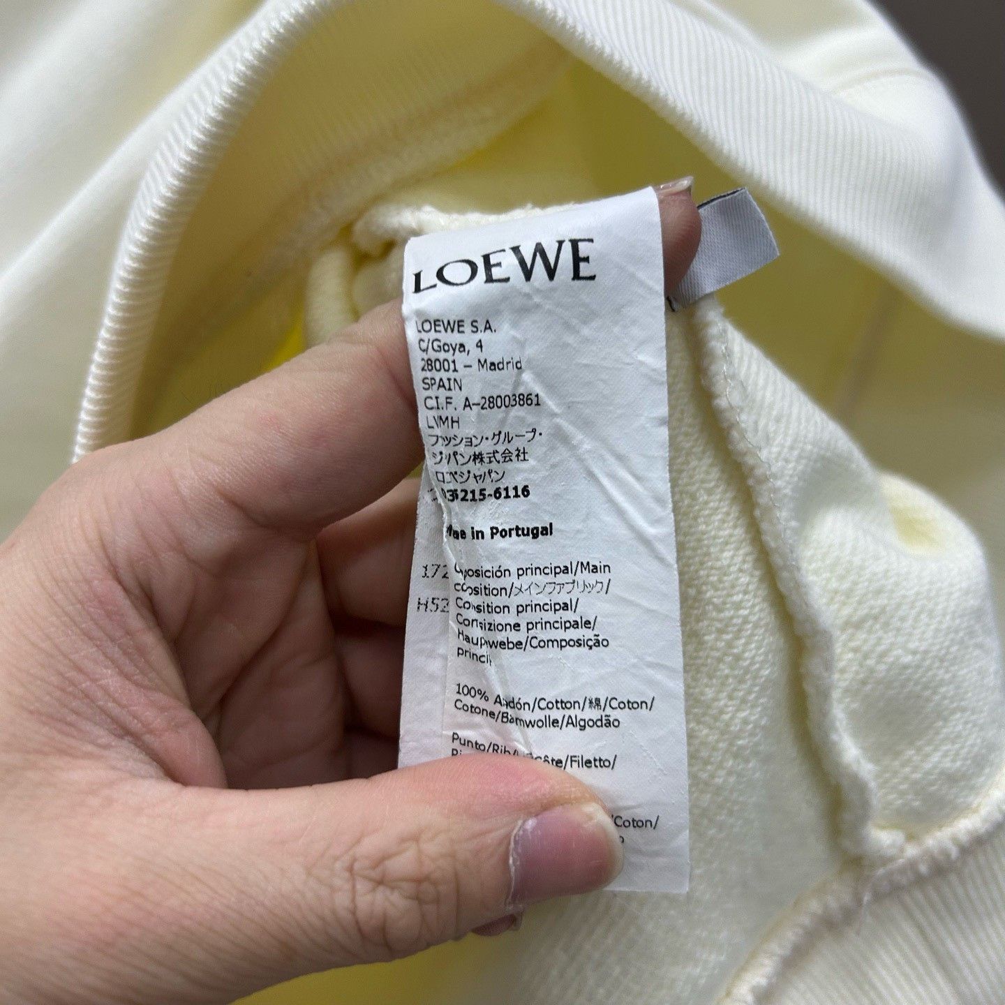 Loewe Loewe Leather Pocket Hoodie Size S Size US S / EU 44-46 / 1 - 6 Thumbnail
