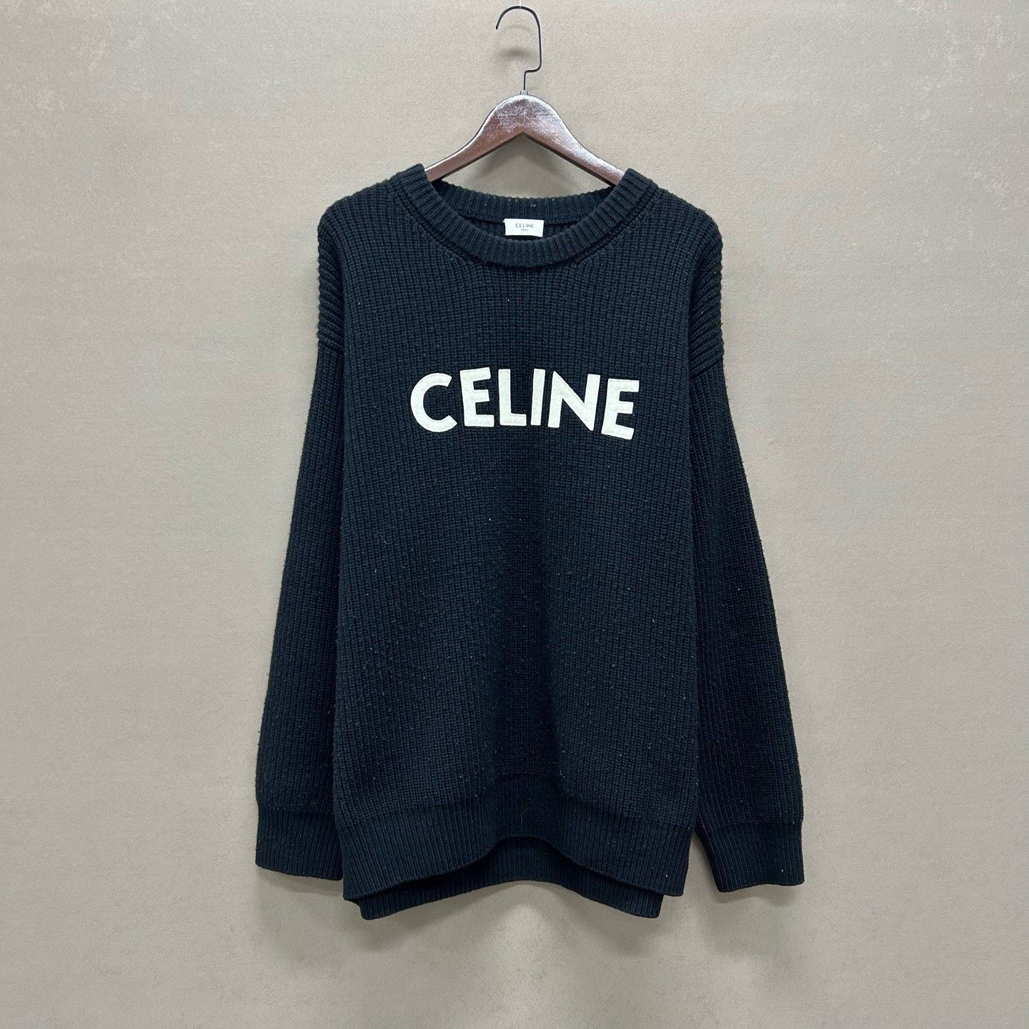 Celine Celine Logo Sweater Size S Size US S / EU 44-46 / 1 - 2 Thumbnail