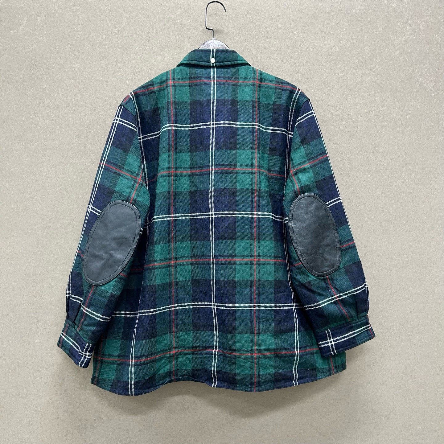 Burberry Burberry Plaid Leather Patch Jacket UK 6 Size XS / US 0-2 / IT 36-38 - 3 Thumbnail
