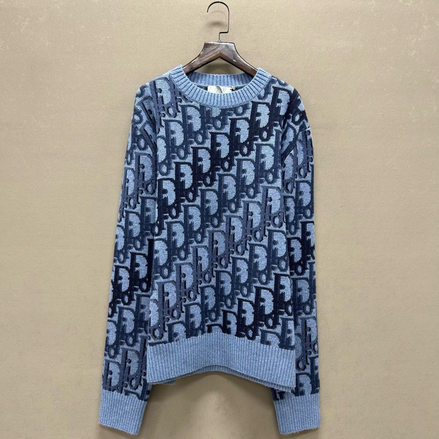 Dior Dior Oblique Monogram Sweater Size L Size US L / EU 52-54 / 3 - 2 Thumbnail