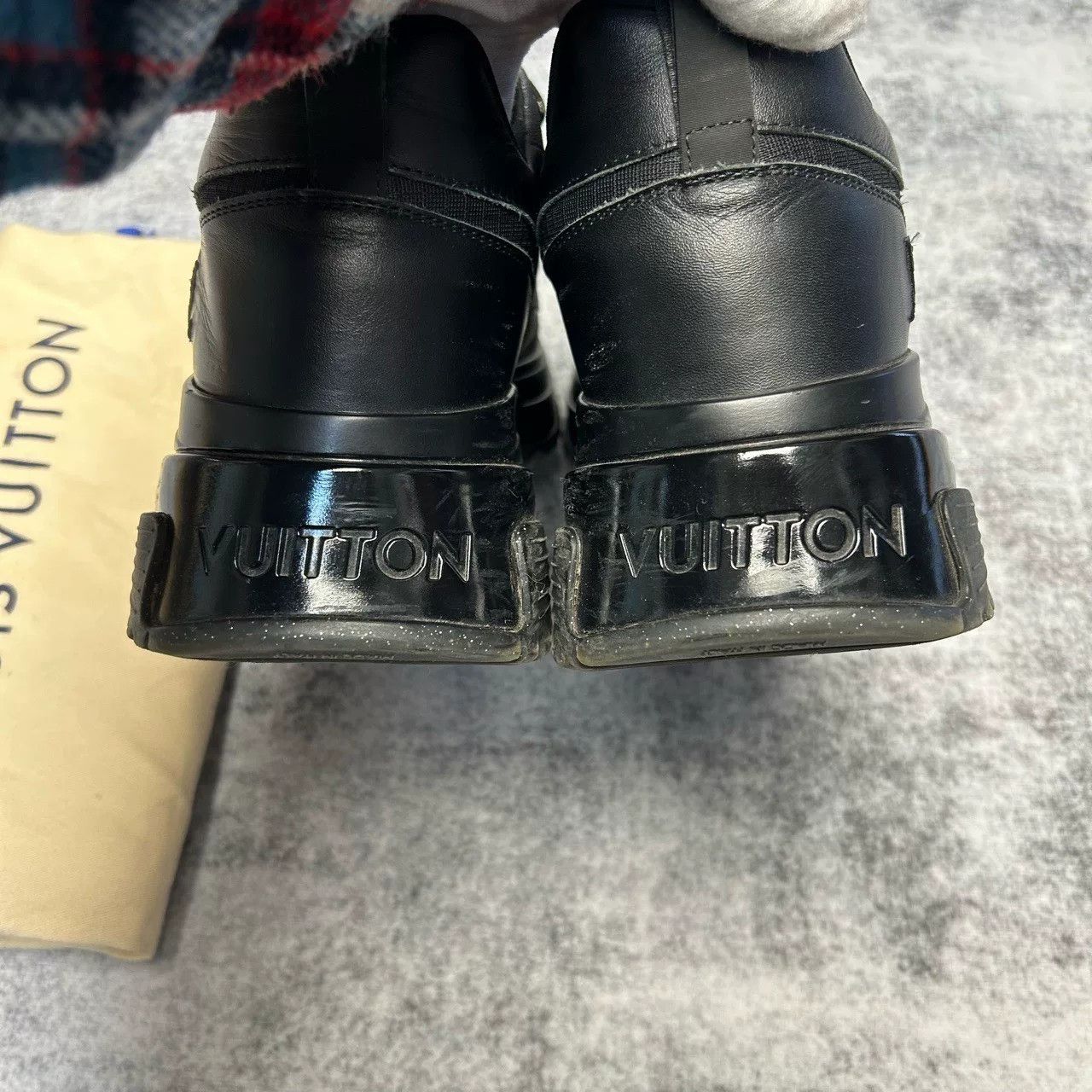 Louis Vuitton Louis Vuitton Gradient Leather Low Top Sneakers Size US 8 Size US 8 / EU 41 - 5 Thumbnail