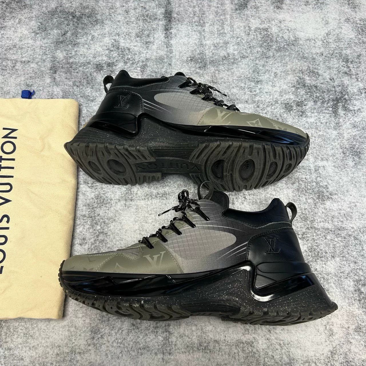 Louis Vuitton Louis Vuitton Gradient Leather Low Top Sneakers Size US 8 Size US 8 / EU 41 - 3 Thumbnail