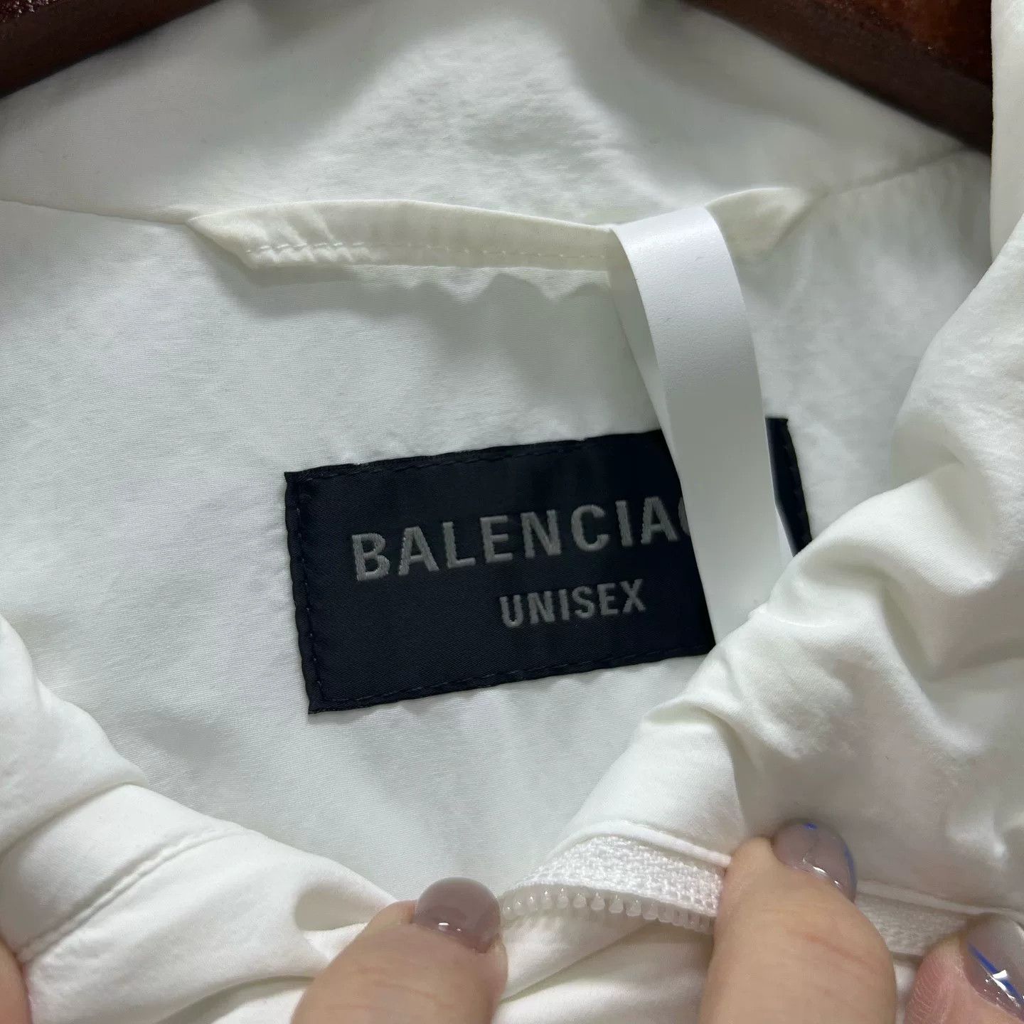 Balenciaga Balenciaga Logo Embroidery Windbreaker Jacket Size XS Size US XS / EU 42 / 0 - 4 Thumbnail