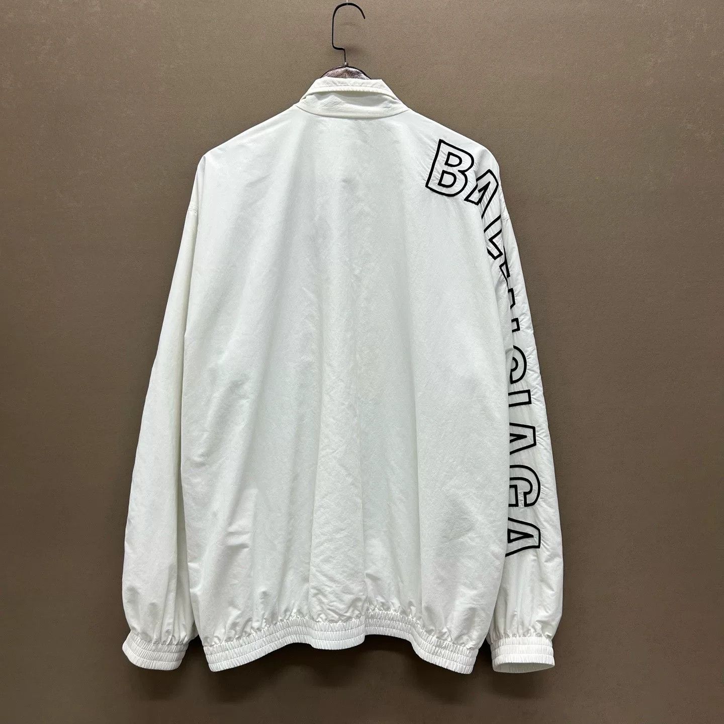 Balenciaga Balenciaga Logo Embroidery Windbreaker Jacket Size XS Size US XS / EU 42 / 0 - 3 Thumbnail