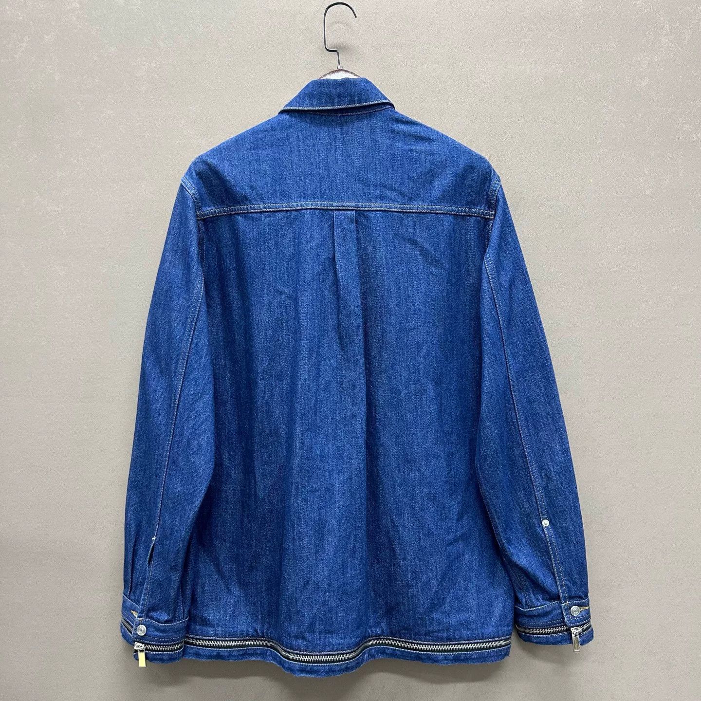 Dior Dior Embroidered Logo Denim Shirt Jacket Size S Size US S / EU 44-46 / 1 - 3 Thumbnail