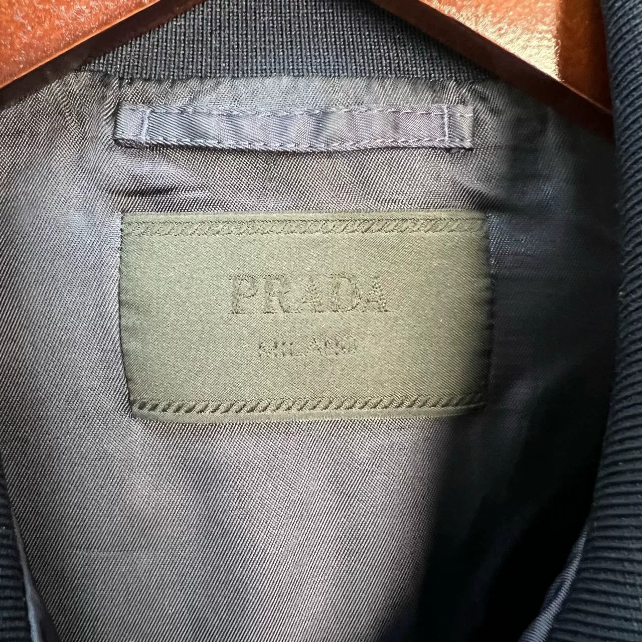Prada Prada Nylon Bomber Jacket Size M Size US M / EU 48-50 / 2 - 4 Thumbnail