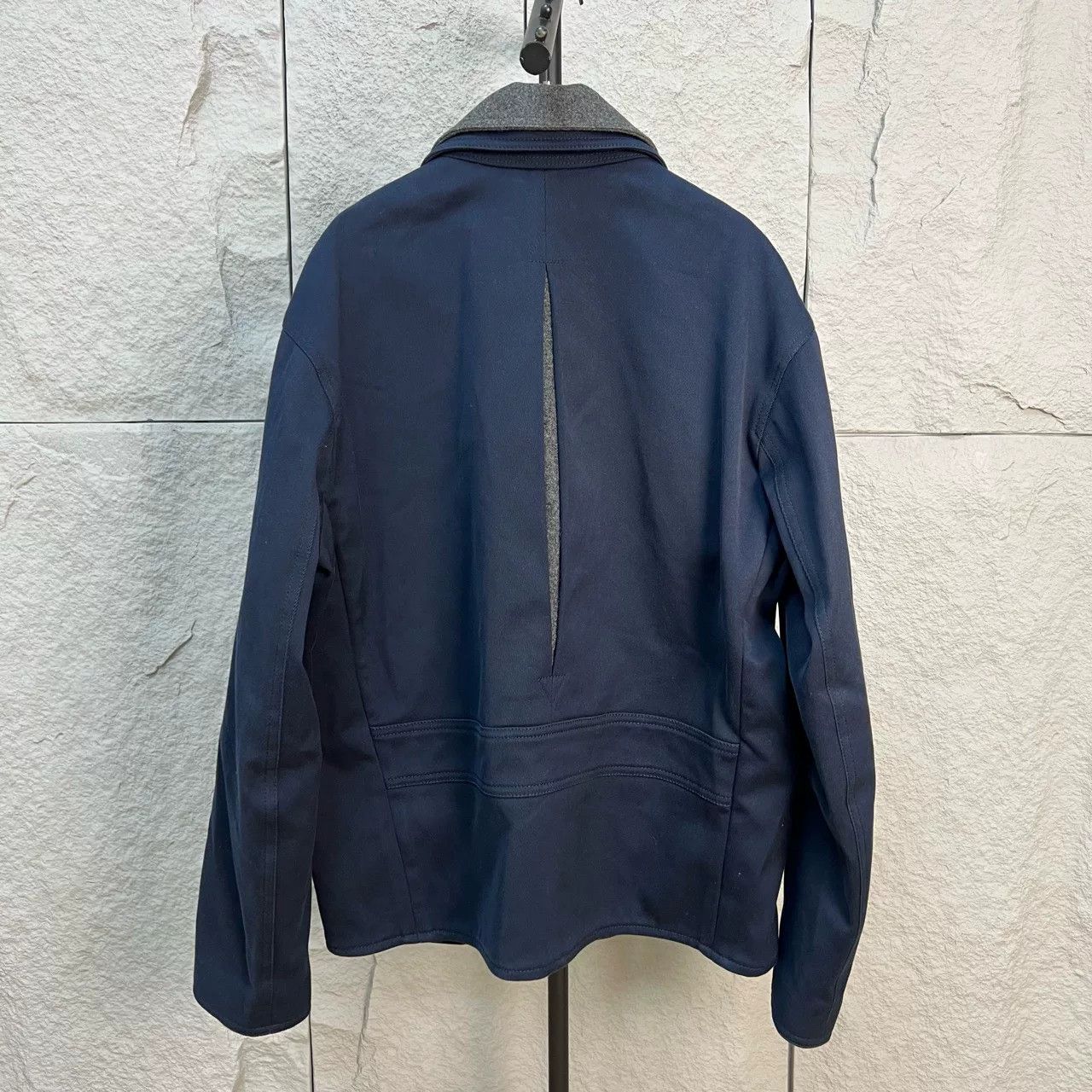 Hermes Hermes Zip Up Cotton Blend Jacket Size 52 Size US L / EU 52-54 / 3 - 3 Thumbnail