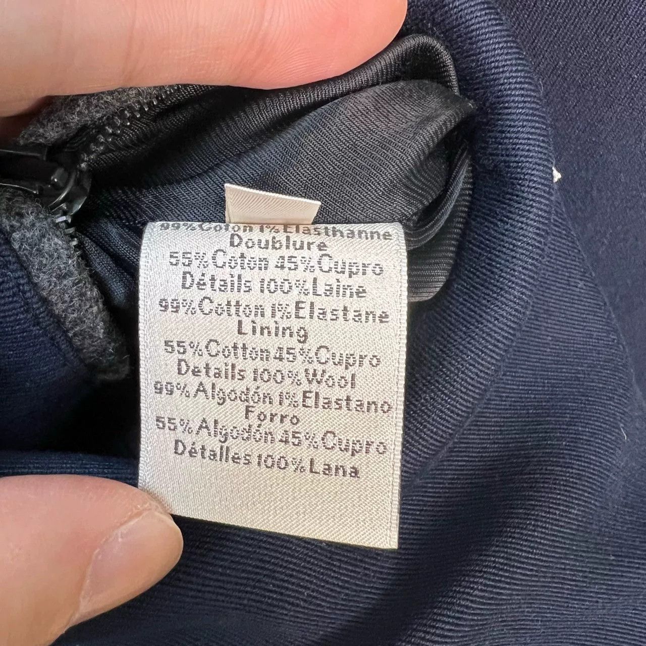 Hermes Hermes Zip Up Cotton Blend Jacket Size 52 Size US L / EU 52-54 / 3 - 5 Thumbnail