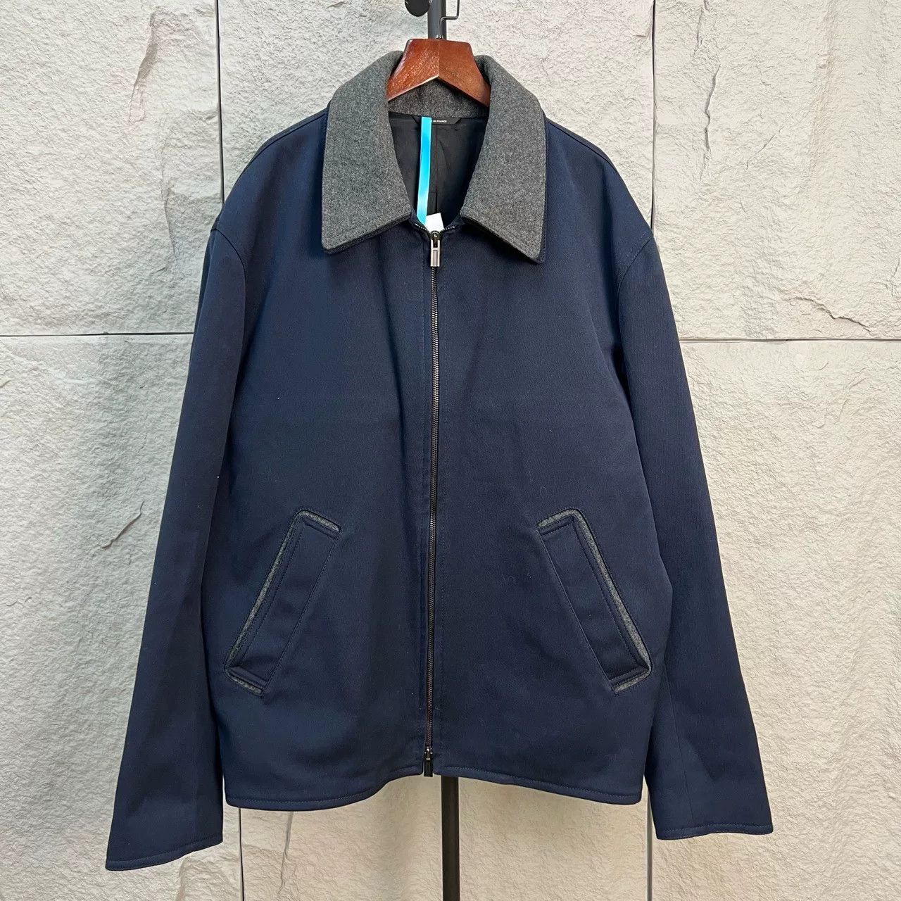 Hermes Hermes Zip Up Cotton Blend Jacket Size 52 Size US L / EU 52-54 / 3 - 2 Thumbnail