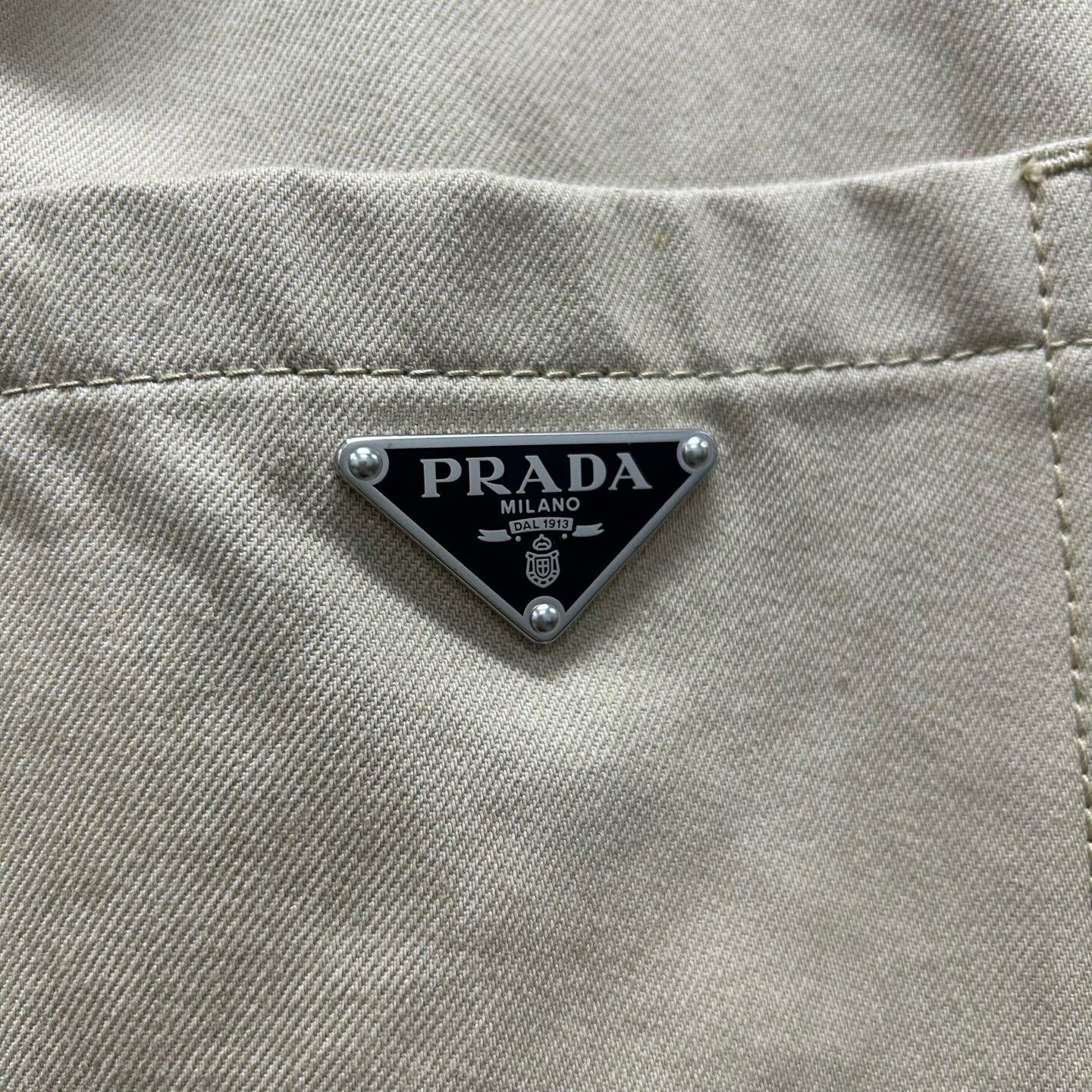 Prada Prada Triangle Logo Zip Jacket Size M Size US M / EU 48-50 / 2 - 4 Thumbnail