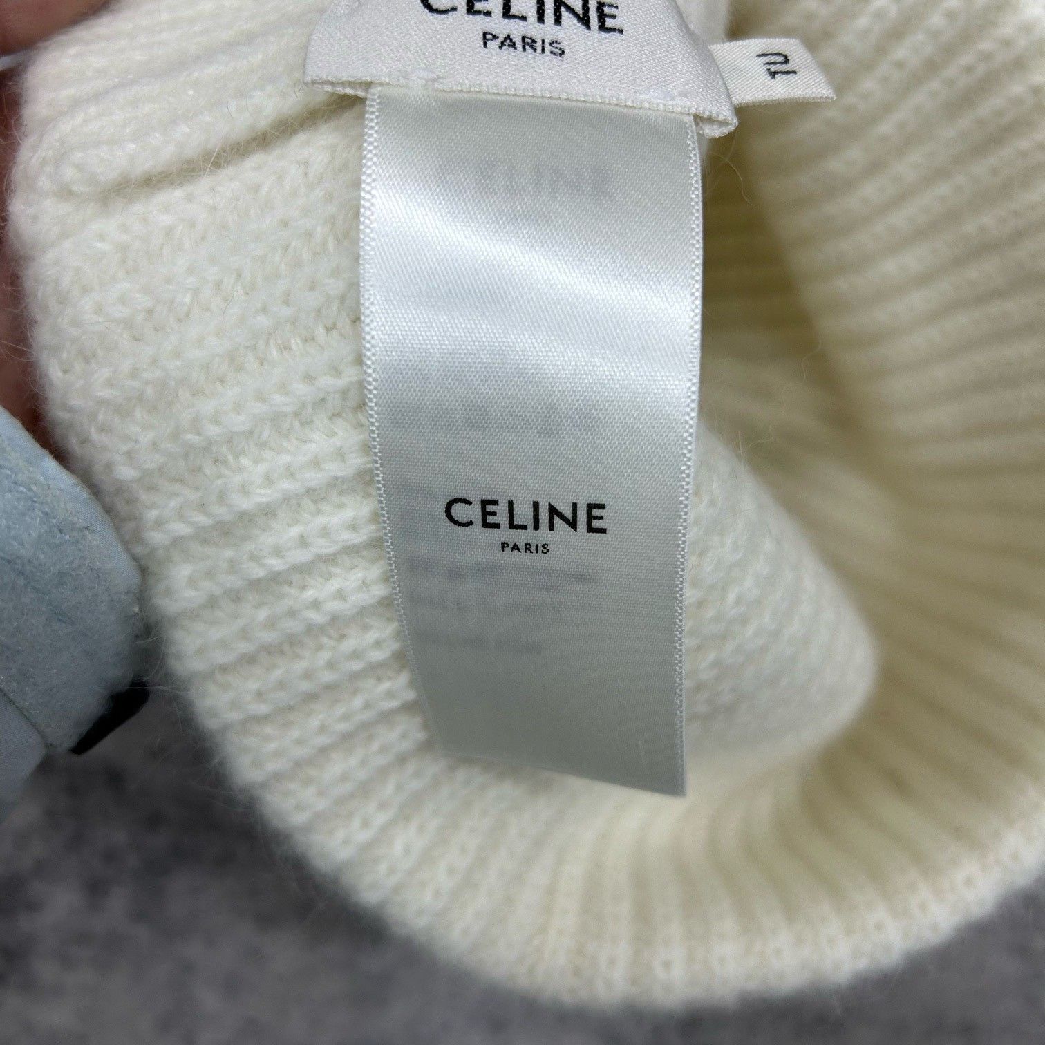 Celine Celine Logo Beanie Size ONE SIZE Size ONE SIZE - 5 Thumbnail