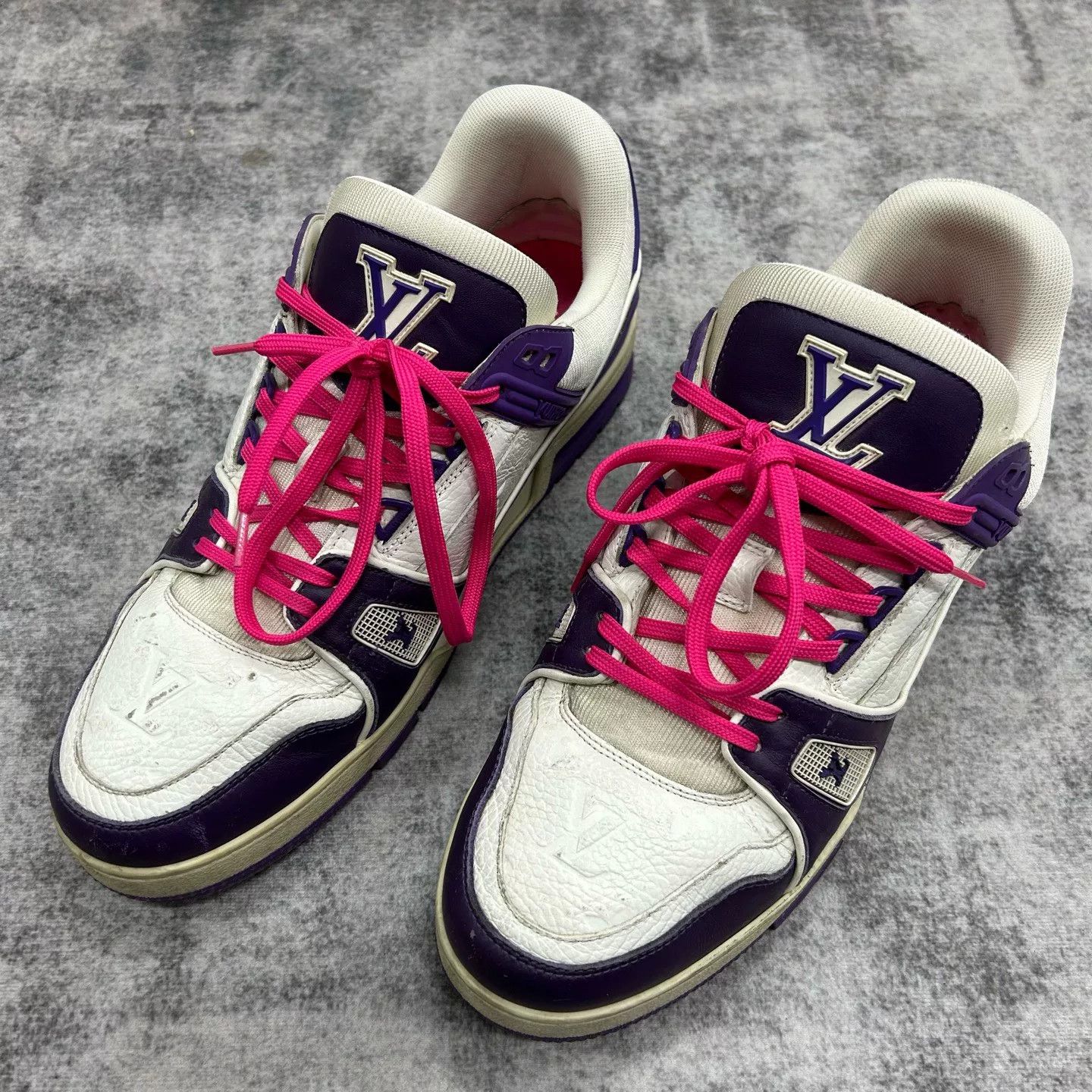 Louis Vuitton Louis Vuitton Trainer Low-Top Sneakers Size 10.5 Size US 10.5 / EU 43-44 - 4 Thumbnail