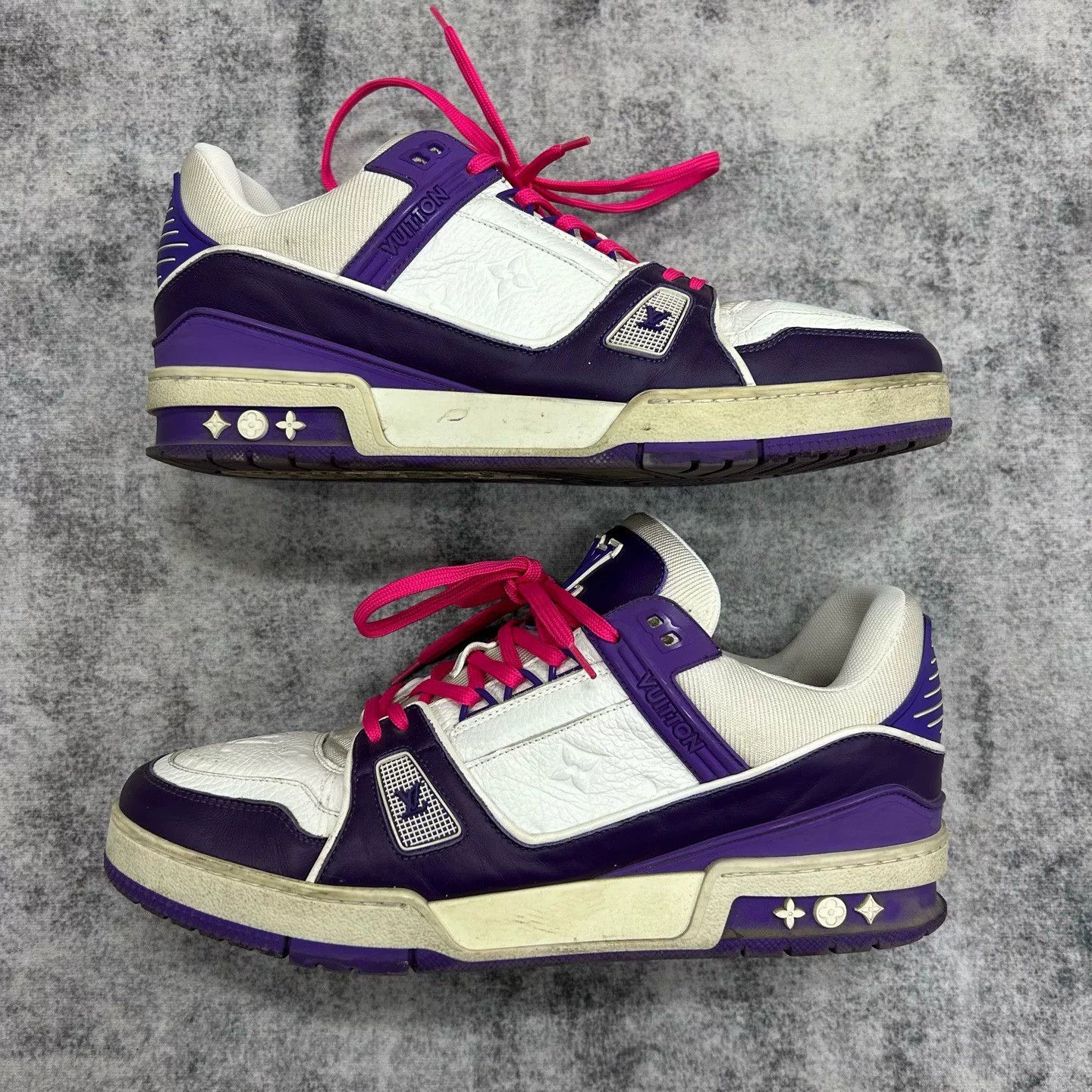 Louis Vuitton Louis Vuitton Trainer Low-Top Sneakers Size 10.5 Size US 10.5 / EU 43-44 - 5 Thumbnail