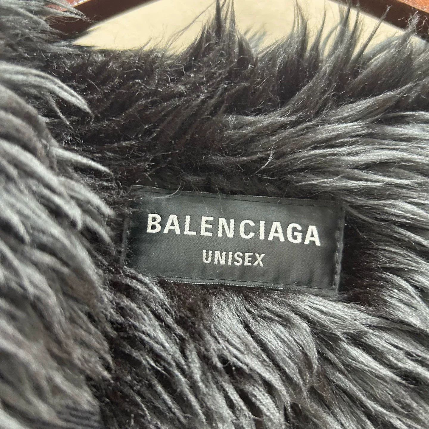 Balenciaga Balenciaga Faux Fur Lined Denim Jacket Size M Size US M / EU 48-50 / 2 - 4 Thumbnail