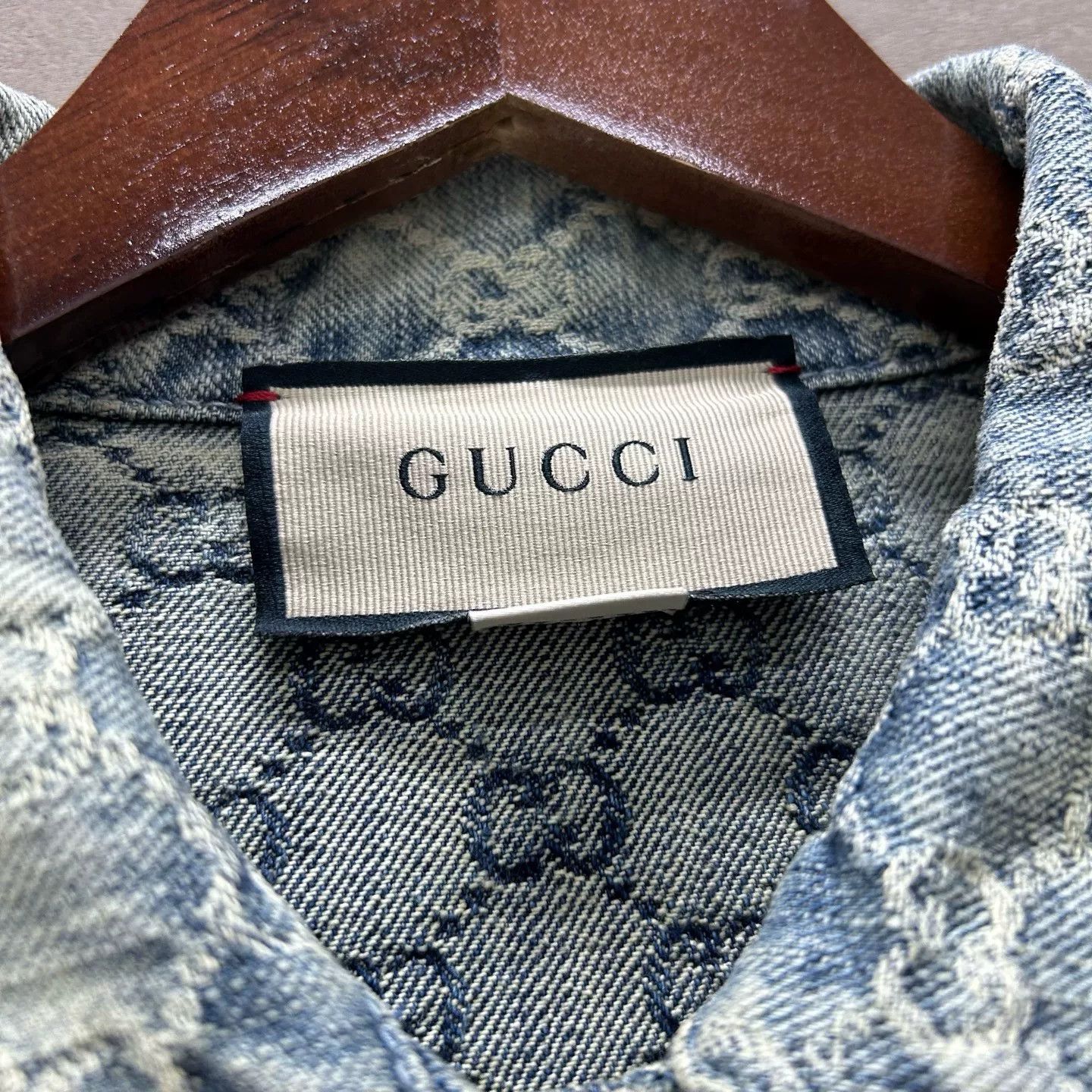 Gucci Gucci Monogram Denim Jacket Size 36 Size XS / US 0-2 / IT 36-38 - 4 Thumbnail