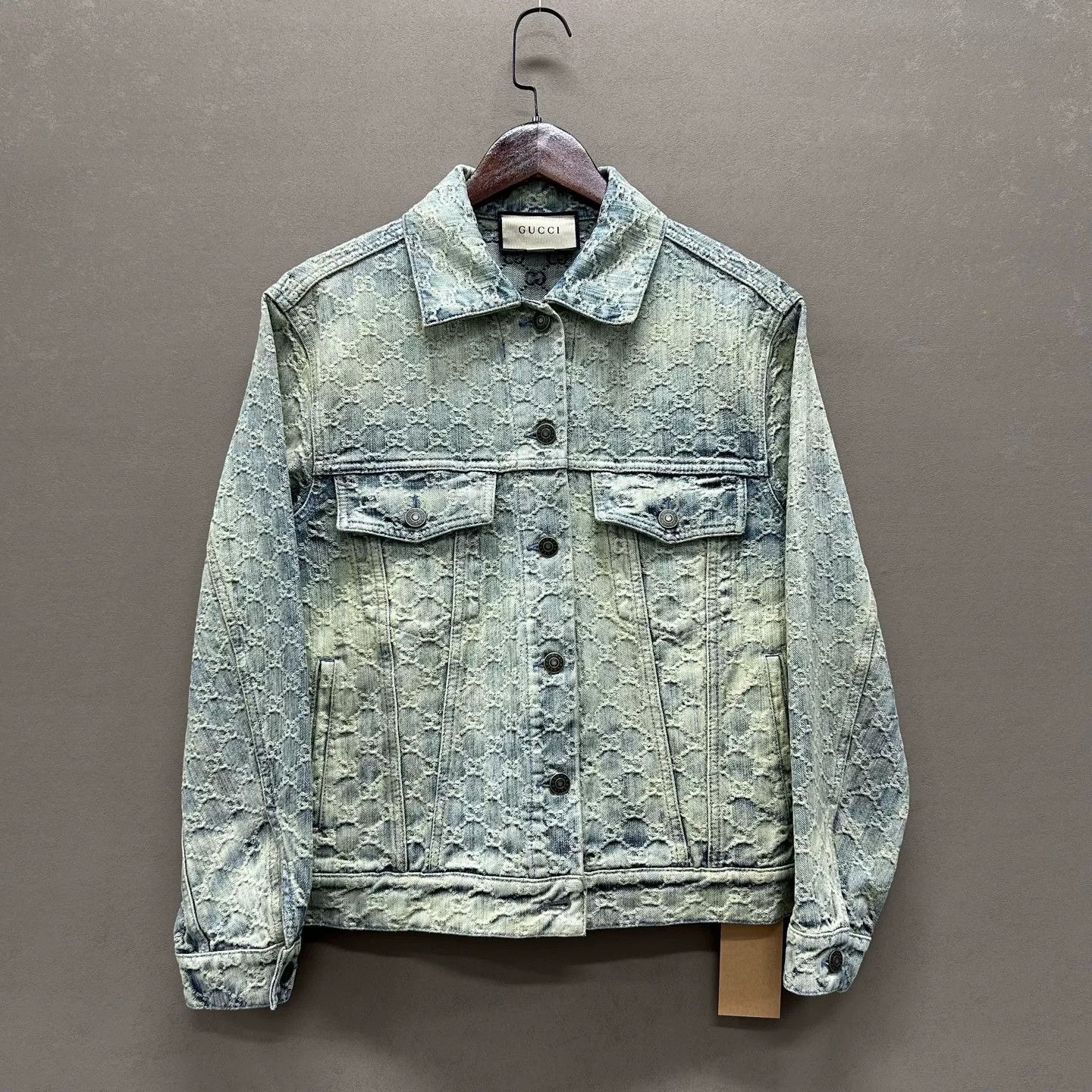 Gucci Gucci Monogram Denim Jacket Size 36 Size XS / US 0-2 / IT 36-38 - 2 Thumbnail