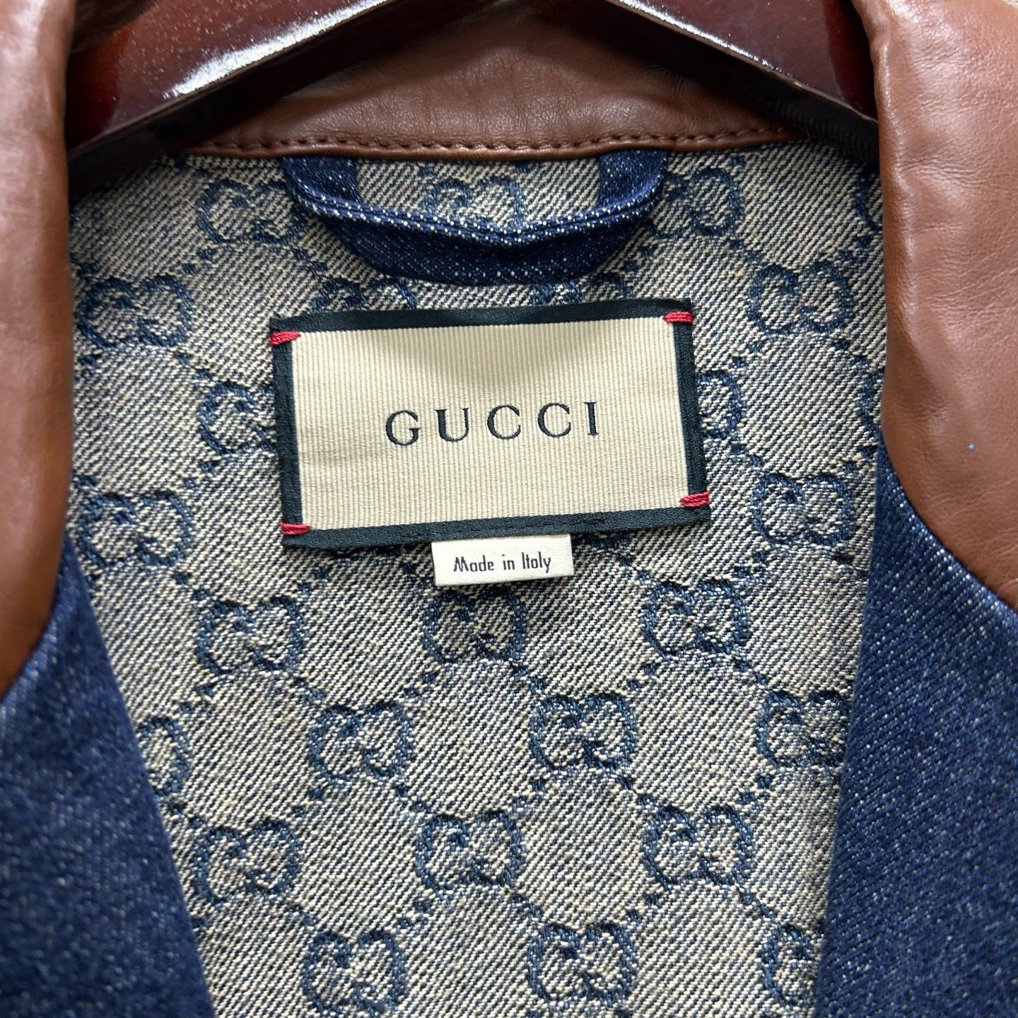 Gucci Gucci GG Logo Denim Jacket Size M Size US M / EU 48-50 / 2 - 5 Thumbnail