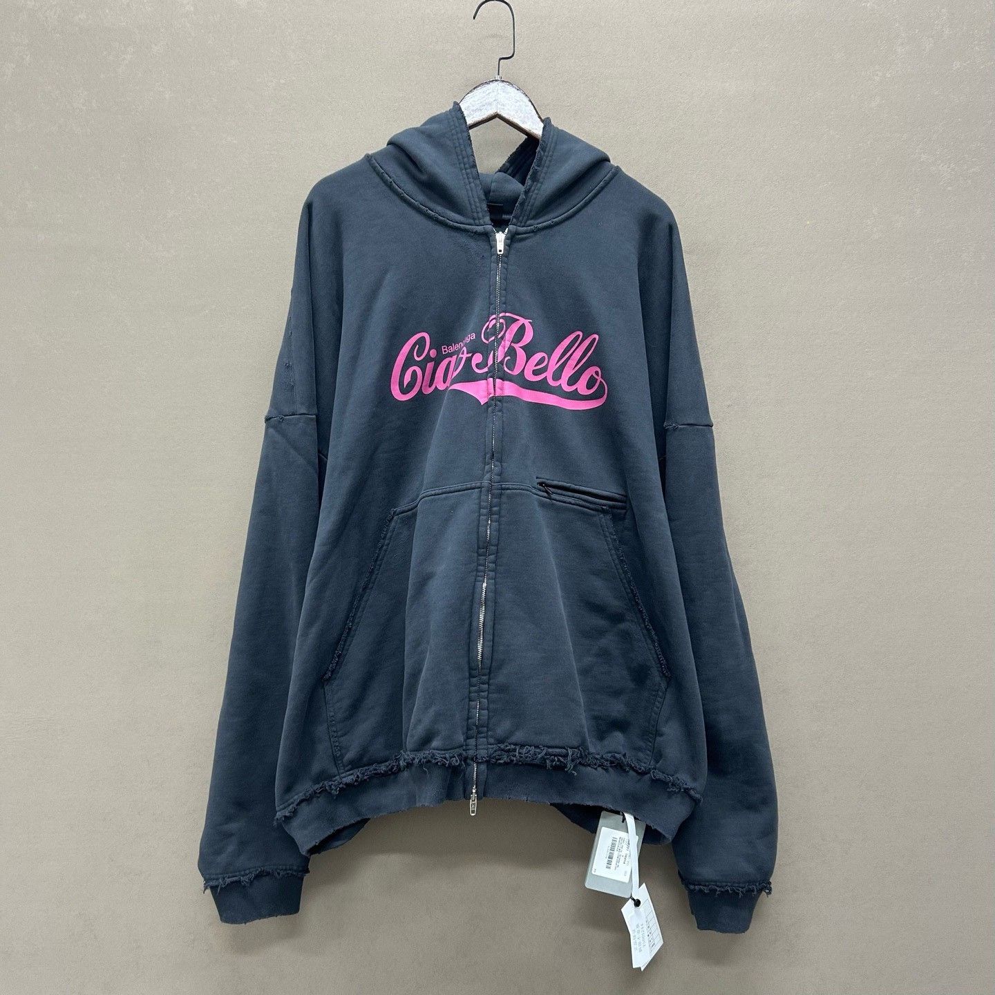 Balenciaga Balenciaga Ciao Bello Hoodie US S / EU 44-46 / 1 Size US S / EU 44-46 / 1 - 2 Thumbnail