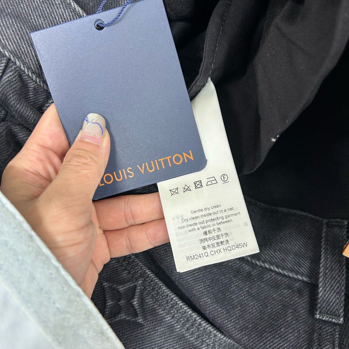 Louis Vuitton Louis Vuitton Monogram Black Jeans Size 30 Size US 30 / EU 46 - 6 Thumbnail