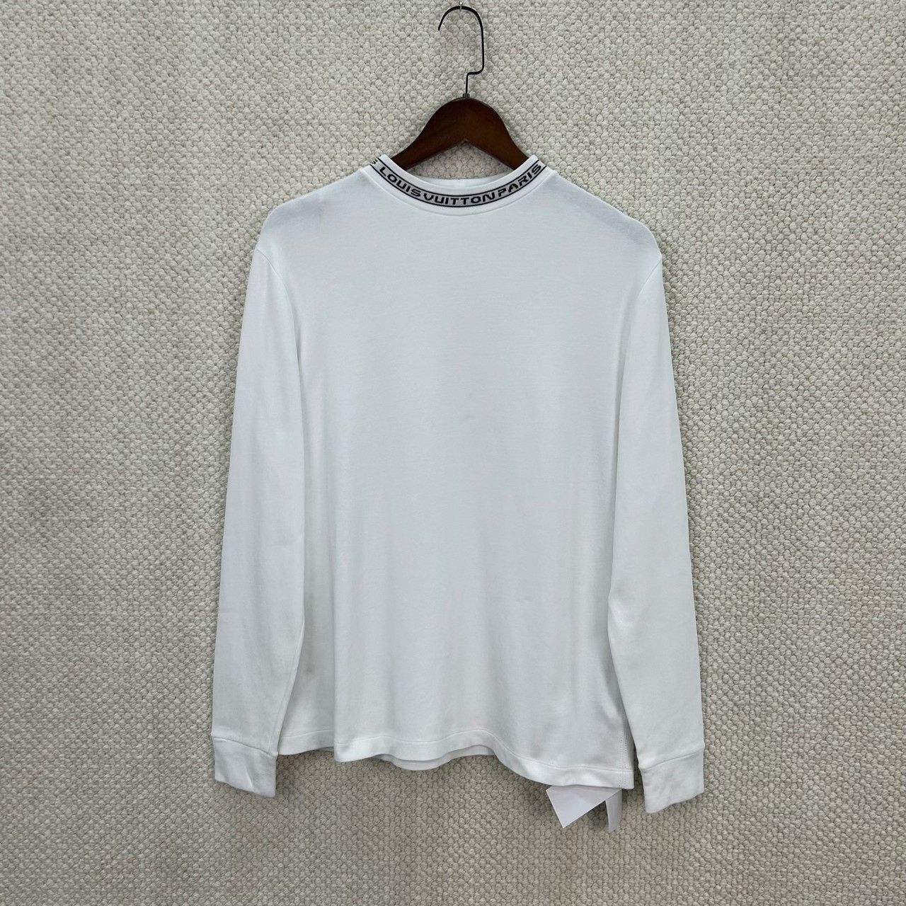 Louis Vuitton Louis Vuitton Logo Collar Long Sleeve T-Shirt Size S Size US S / EU 44-46 / 1 - 2 Thumbnail