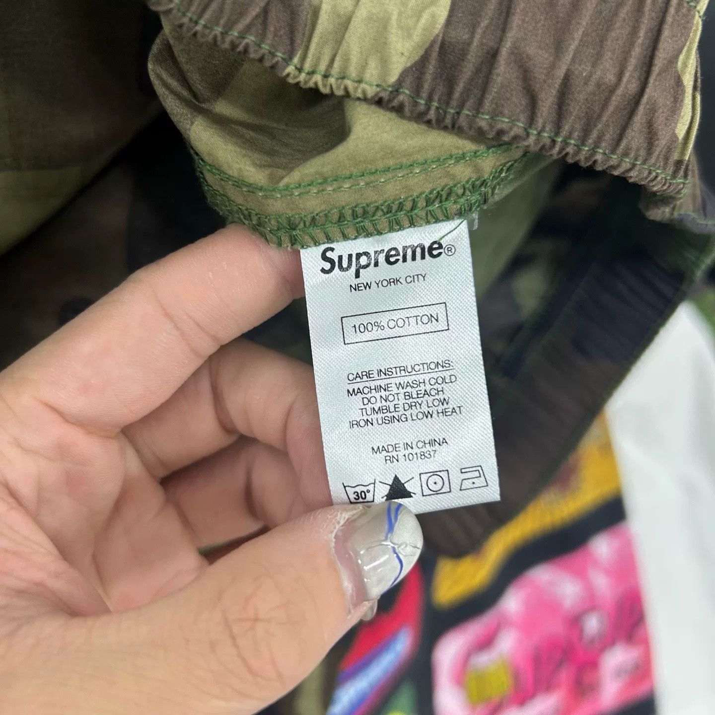 Supreme Supreme Camo Casual Pants Size L Size US 34 / EU 50 - 5 Thumbnail